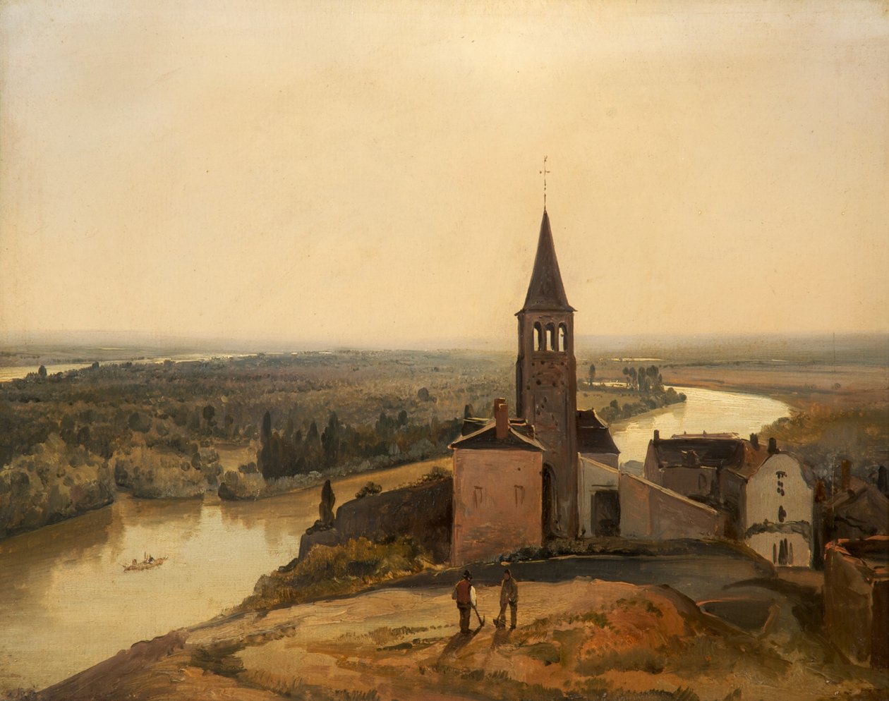 In der Nähe von Rouen, 1817-28 von Richard Parkes Bonington