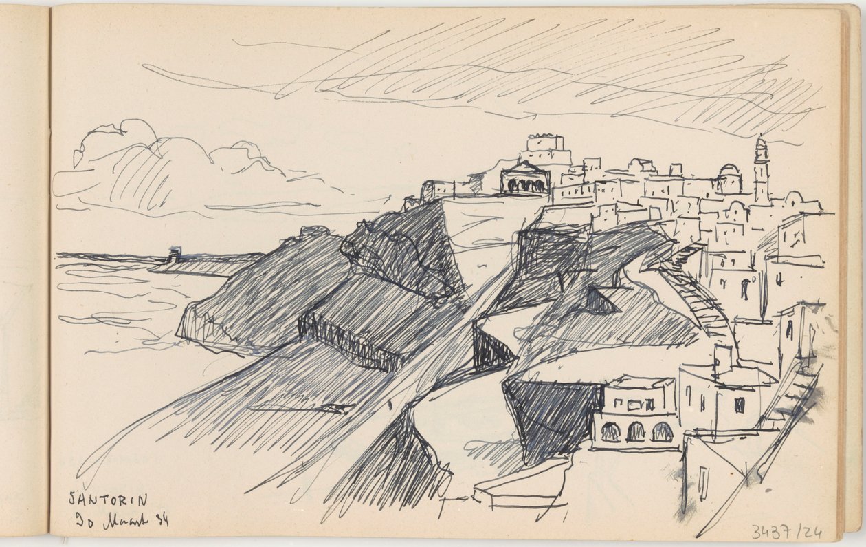 Santorini von Richard Baseleer