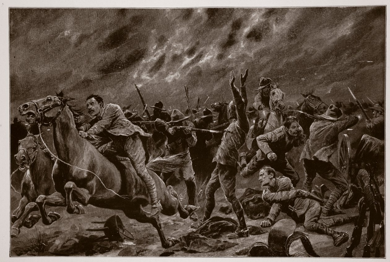 Das Missgeschick der Viktorianer bei Wilmansrust, 12. Juni 1901 von Richard Caton Woodville junior