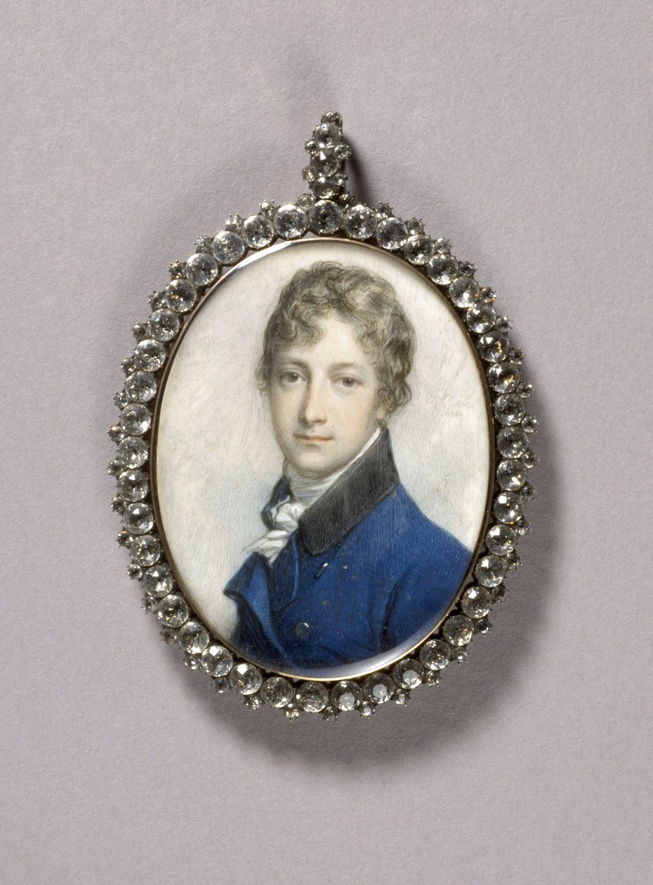 Porträtminiatur von John Norris von Hughenden, ca. 1795-1800 von Richard Cosway