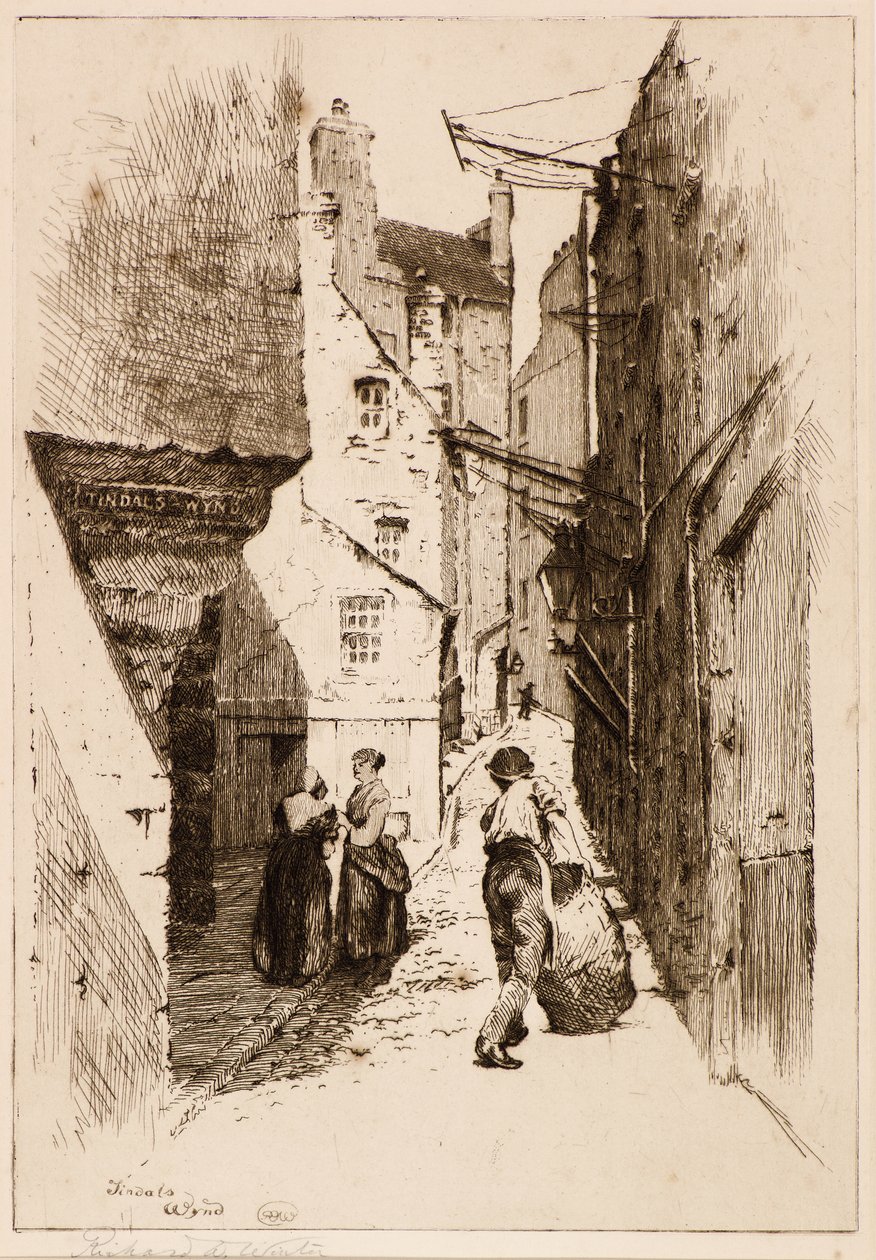 Tindal's Wynd von Richard Davidson Winter: Kunstdruck kaufen