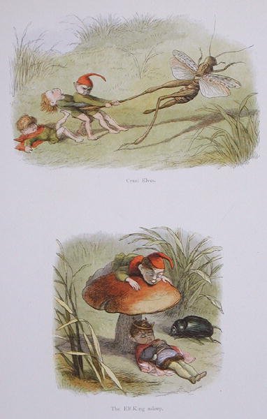 Grausame Elfen und der schlafende Elfenkönig, Illustrationen aus 