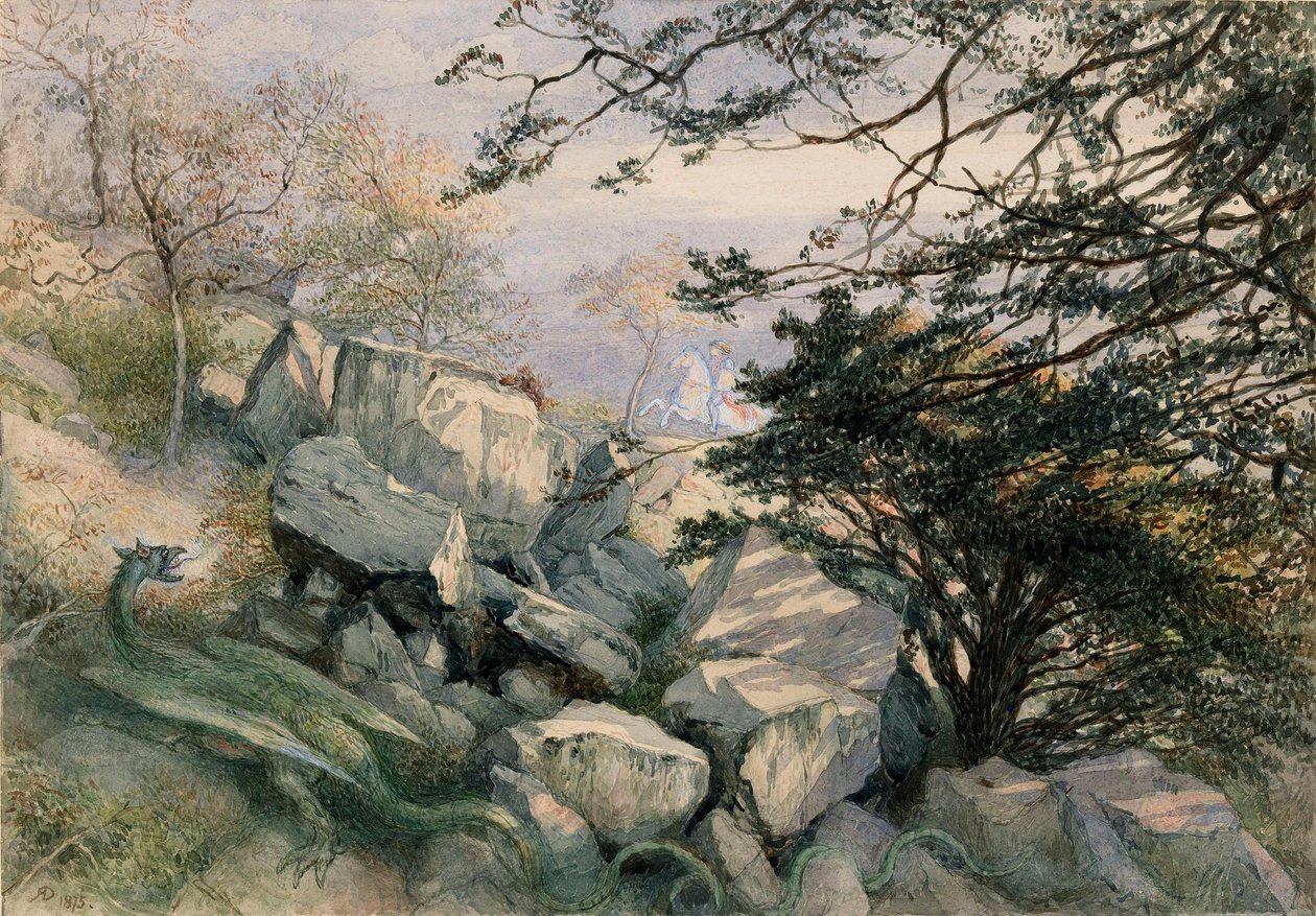 Der Drache von Wantley von Richard Doyle
