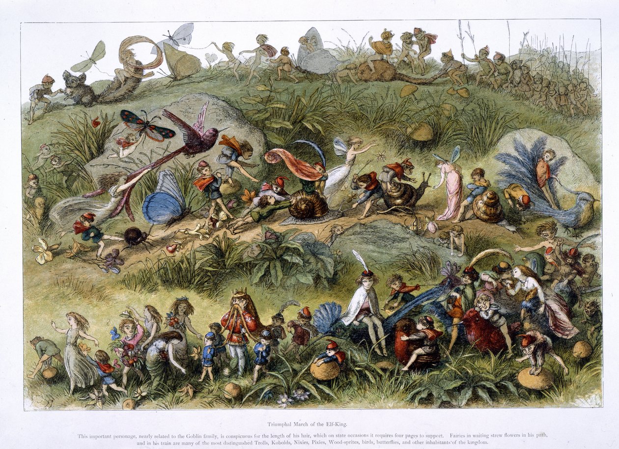 Triumphmarsch des Elfenkönigs von Richard Doyle