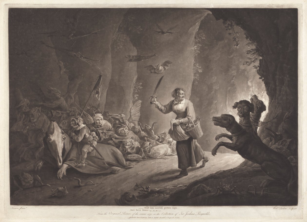 Die Zauberin von Richard Earlom