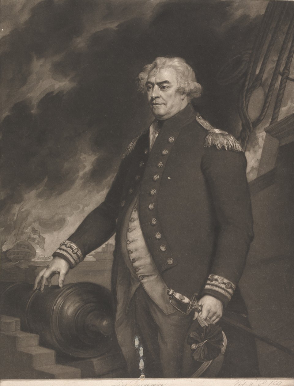 Der ehrenwerte Lord Viscount Duncan von Richard Earlom