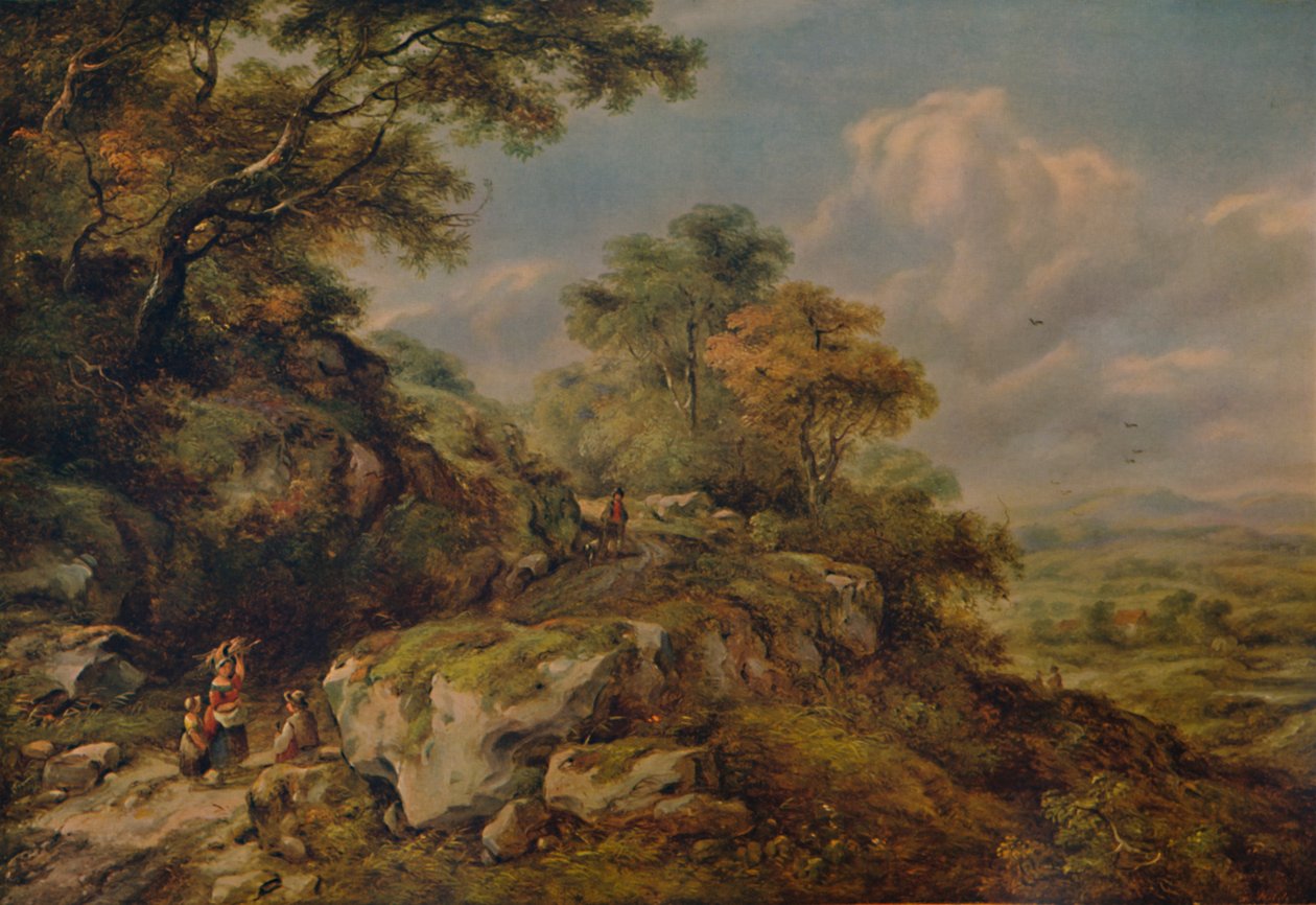 In der Nähe von Otford, Kent, 1846 von Richard Hilder
