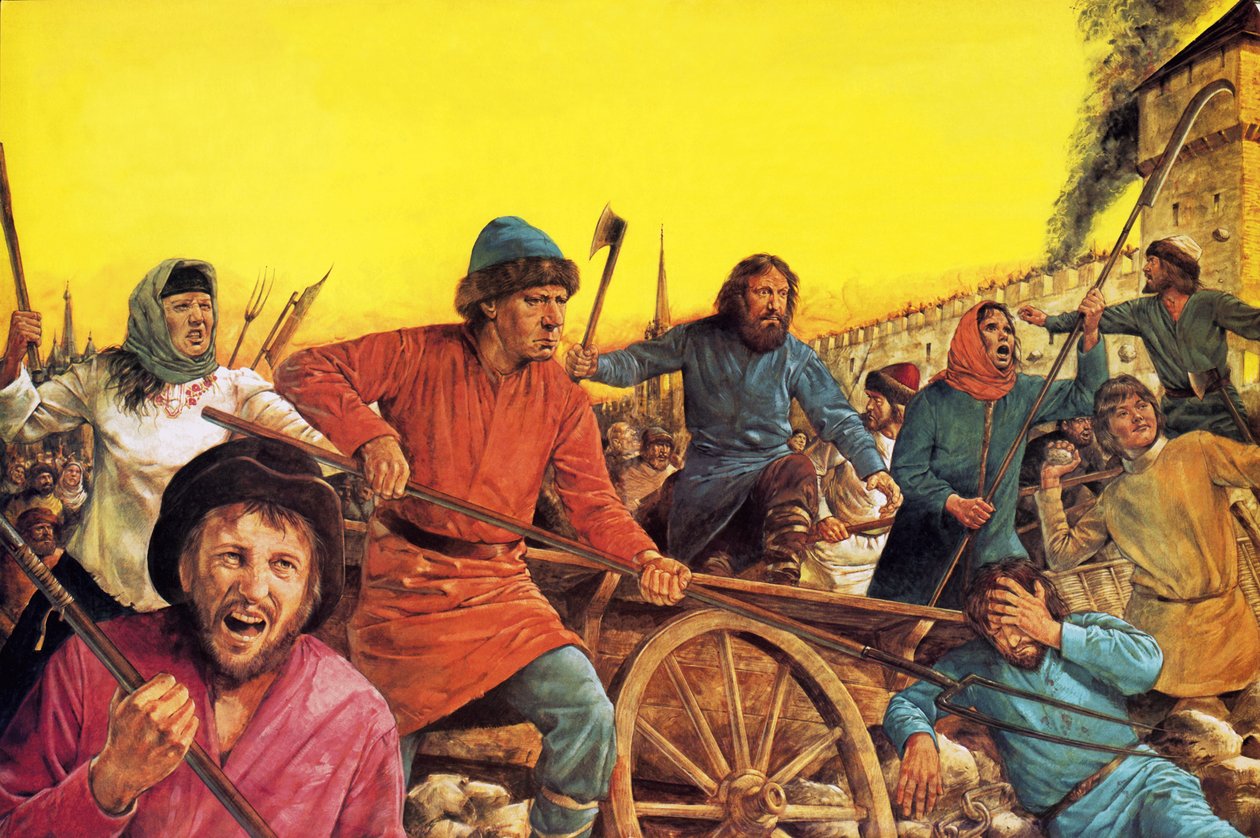 Russischer Mob von Richard Hook
