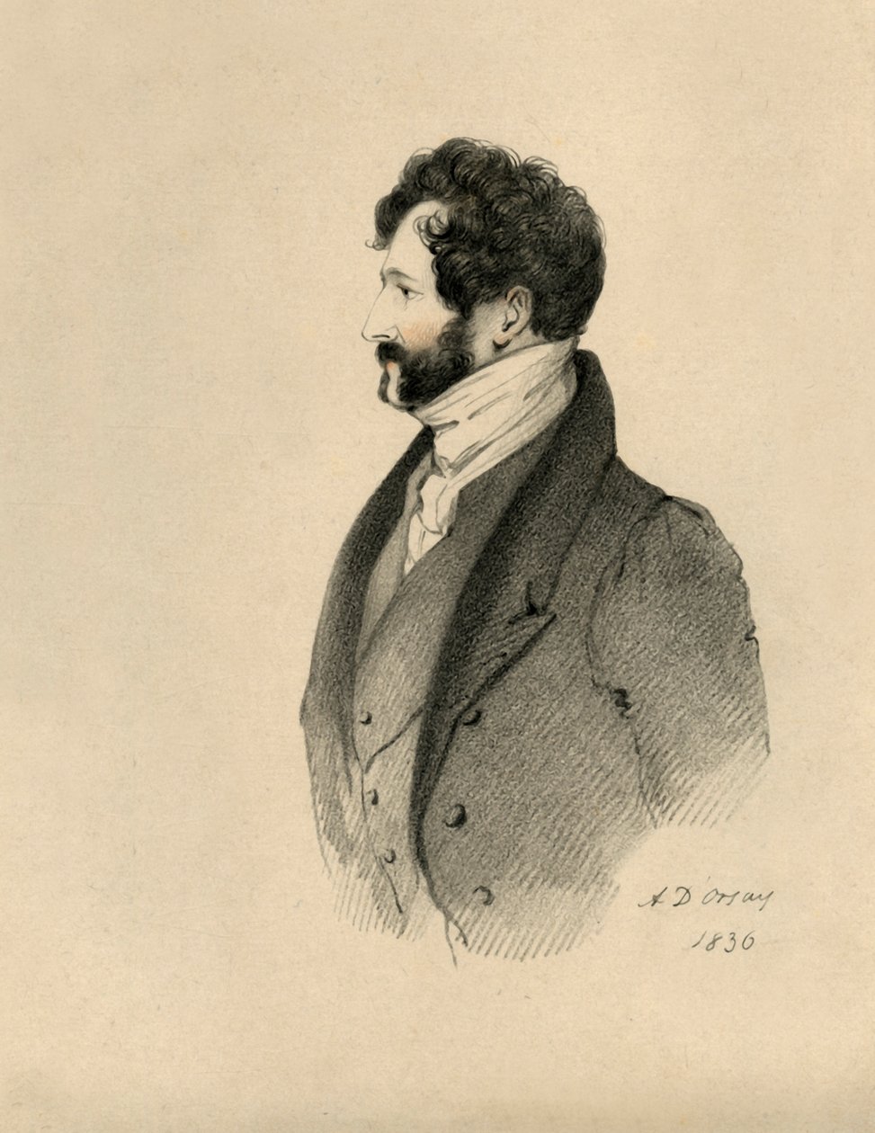 Der ehrenwerte Lincoln Stanhope, 1836 von Richard James Lane