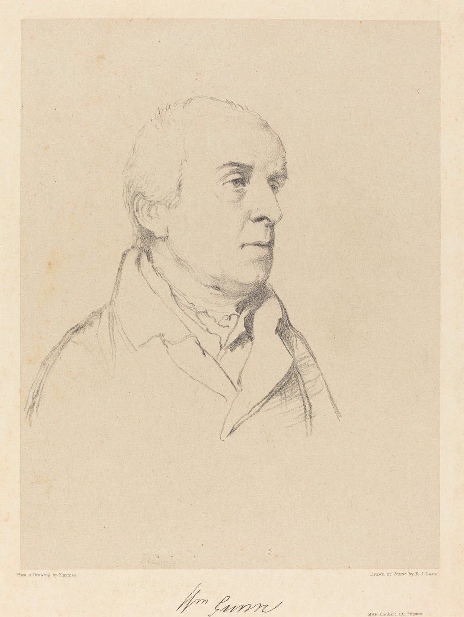 William Gunn von Richard James Lane after John Flaxman