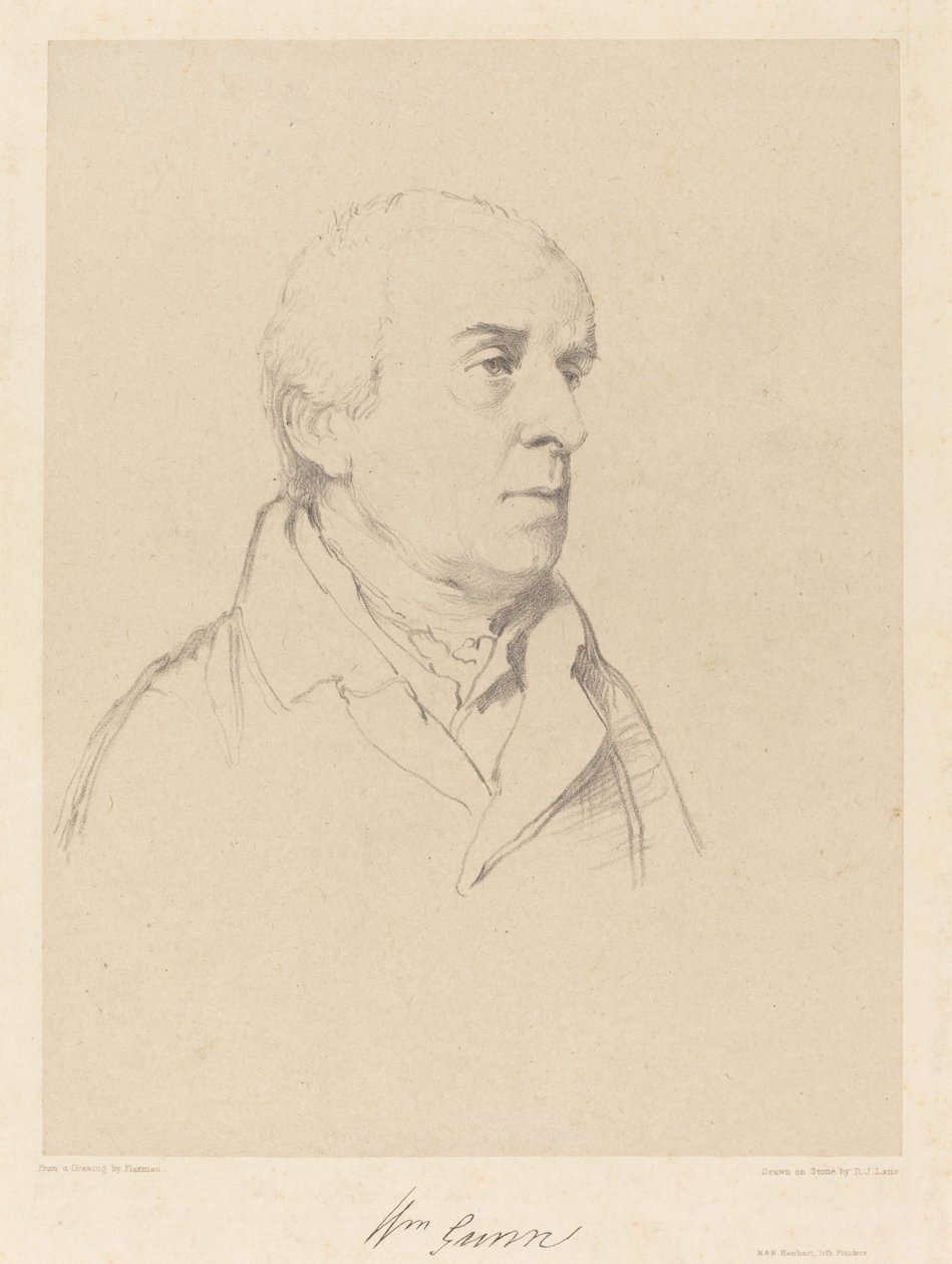 William Gunn von Richard James Lane after John Flaxman