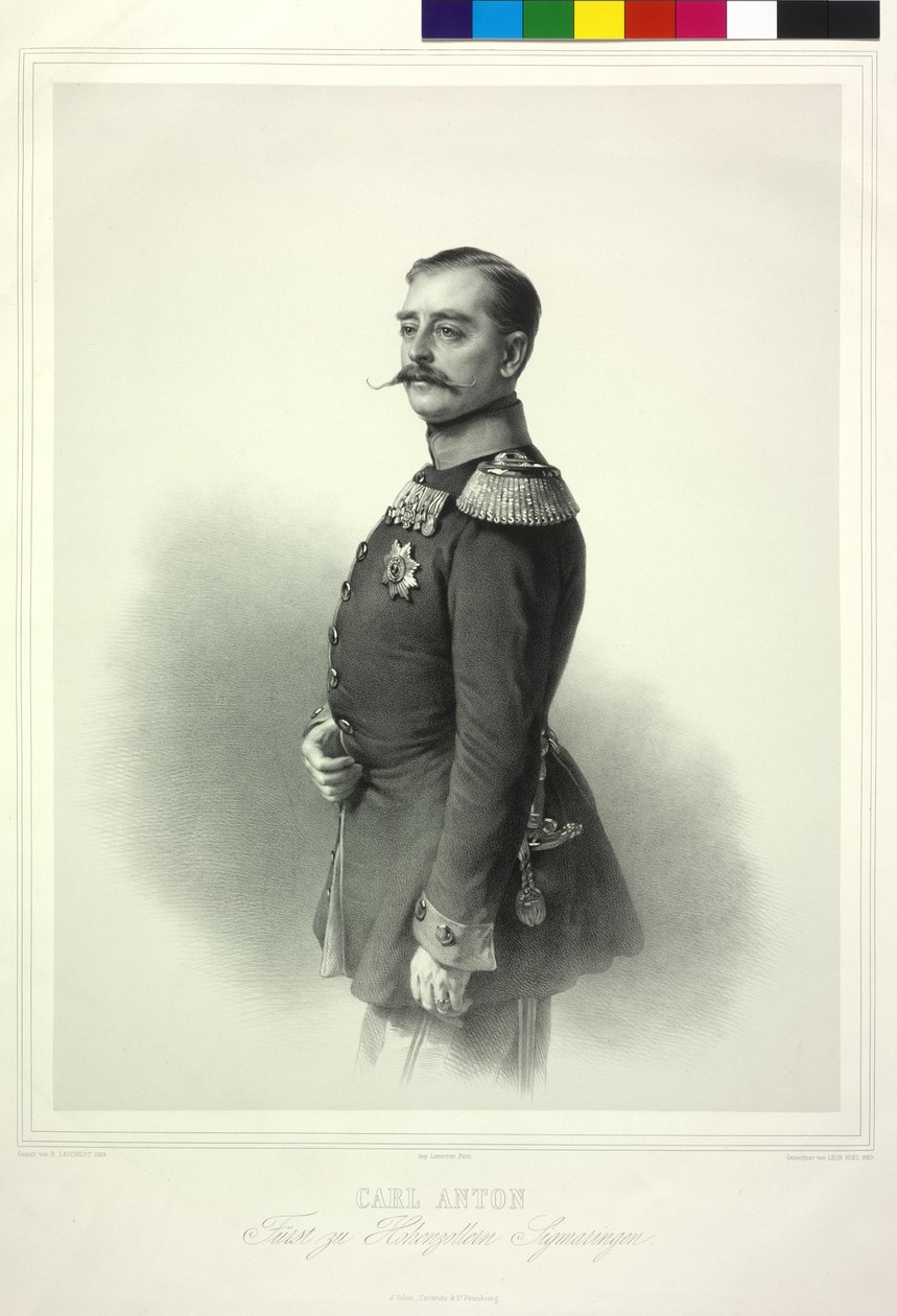 Carl Anton Prinz von Hohenzollern-Sigmaringen von Richard Lauchert