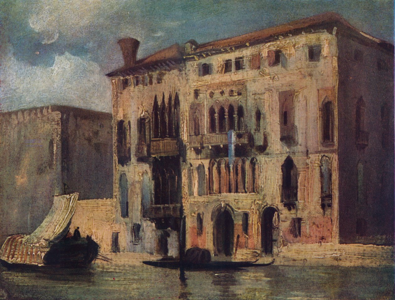 Blick auf den Canal Grande, 19. Jahrhundert von Richard Parkes Bonington