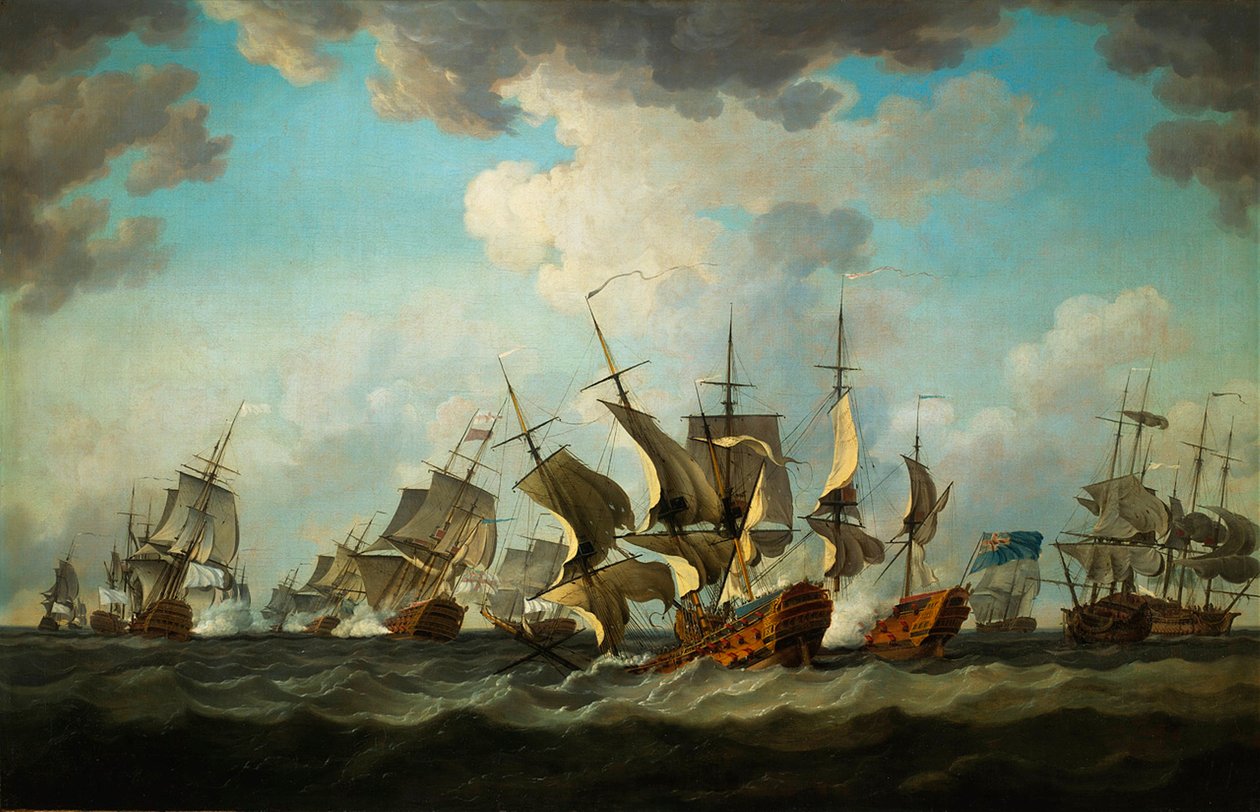 Schlacht der Kardinäle 1759 von Richard Paton