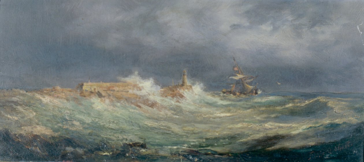 Porthcawl im Sturm von Richard Short