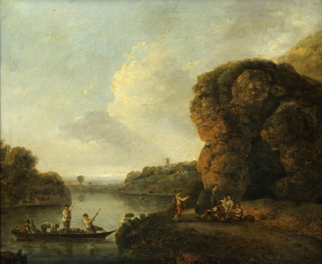 Am Ufer des Flusses von Richard Wilson