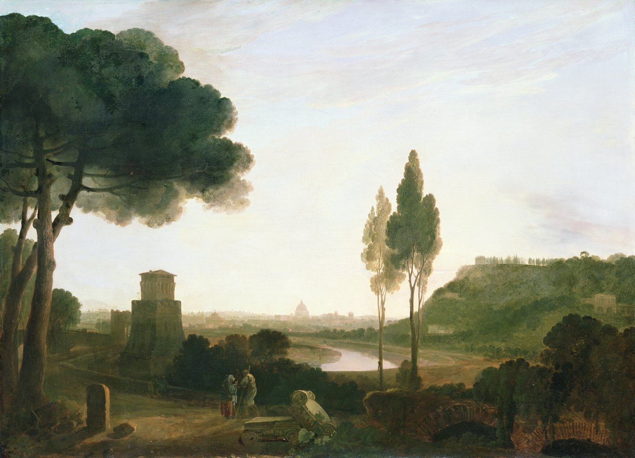 Rom und die Ponte Molle von Richard Wilson