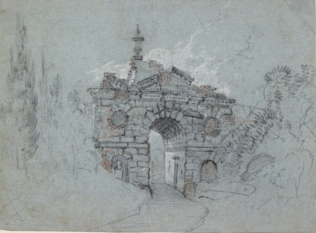 Der zerstörte Bogen in Kew von Richard Wilson