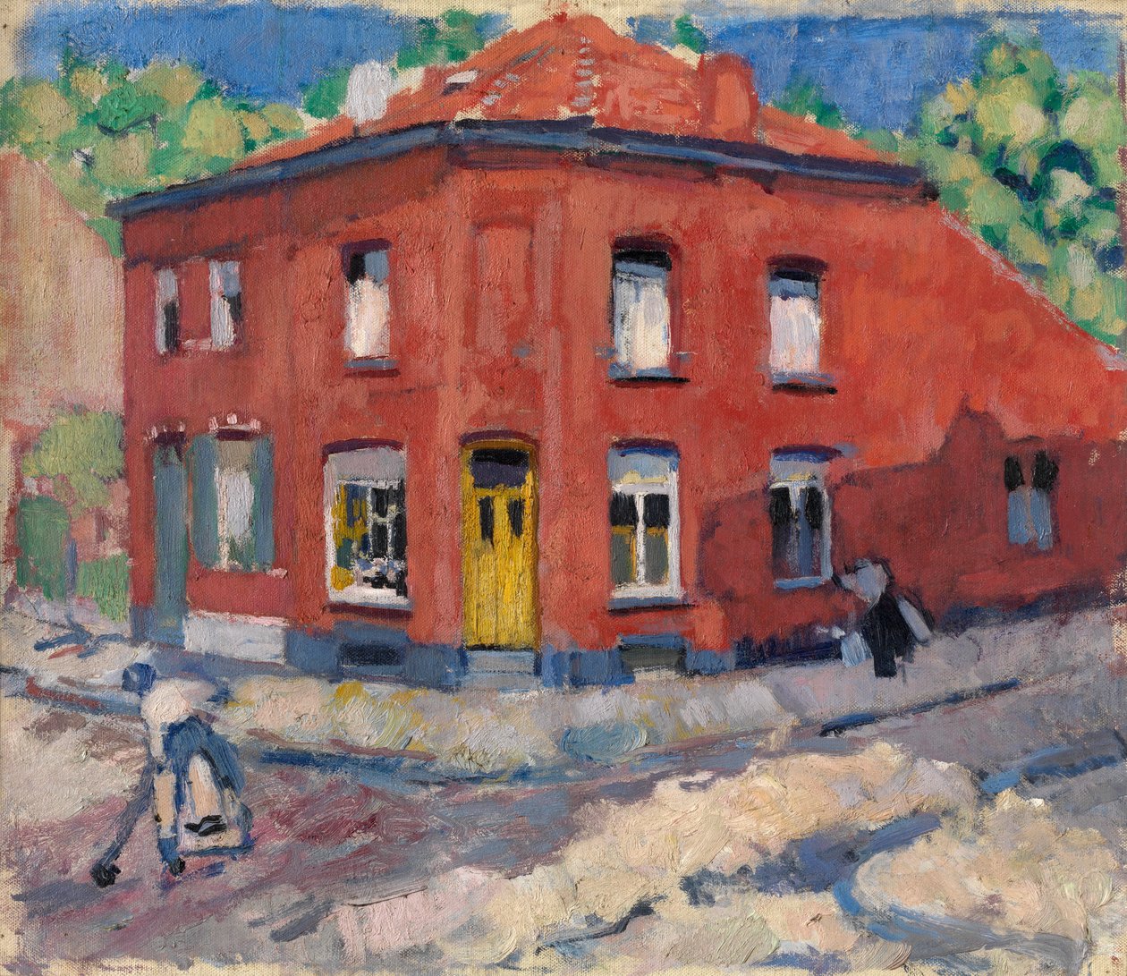 Das rote Haus, Später Schnee von Rik Wouters