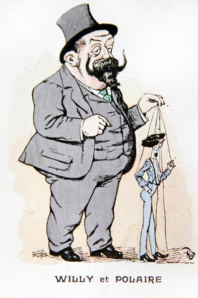 Willy und Polaire, frühes 20. Jahrhundert von Rip