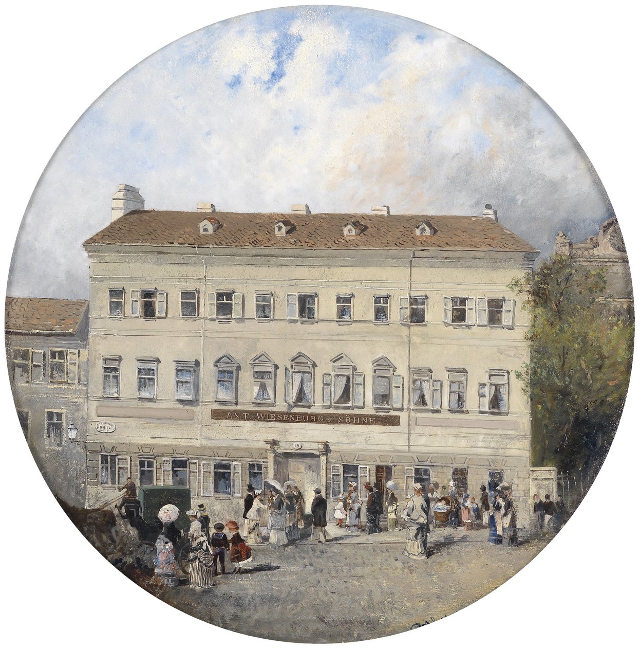 Ant. Wiesenburg und Söhne, Zieglergasse 19 von Robert Alott
