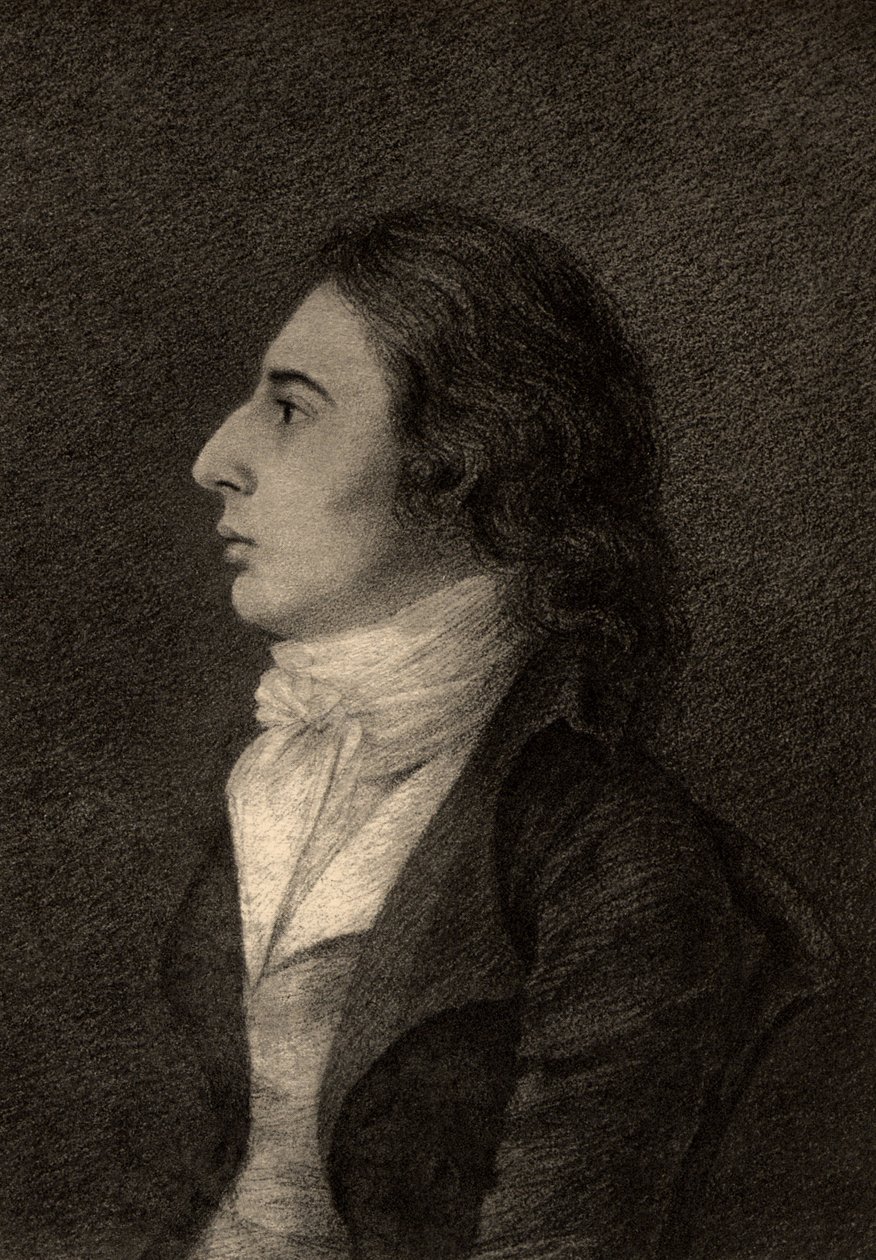 Robert Southey (1774-1843) englischer Dichter der Romantik von Robert (after) Hancock