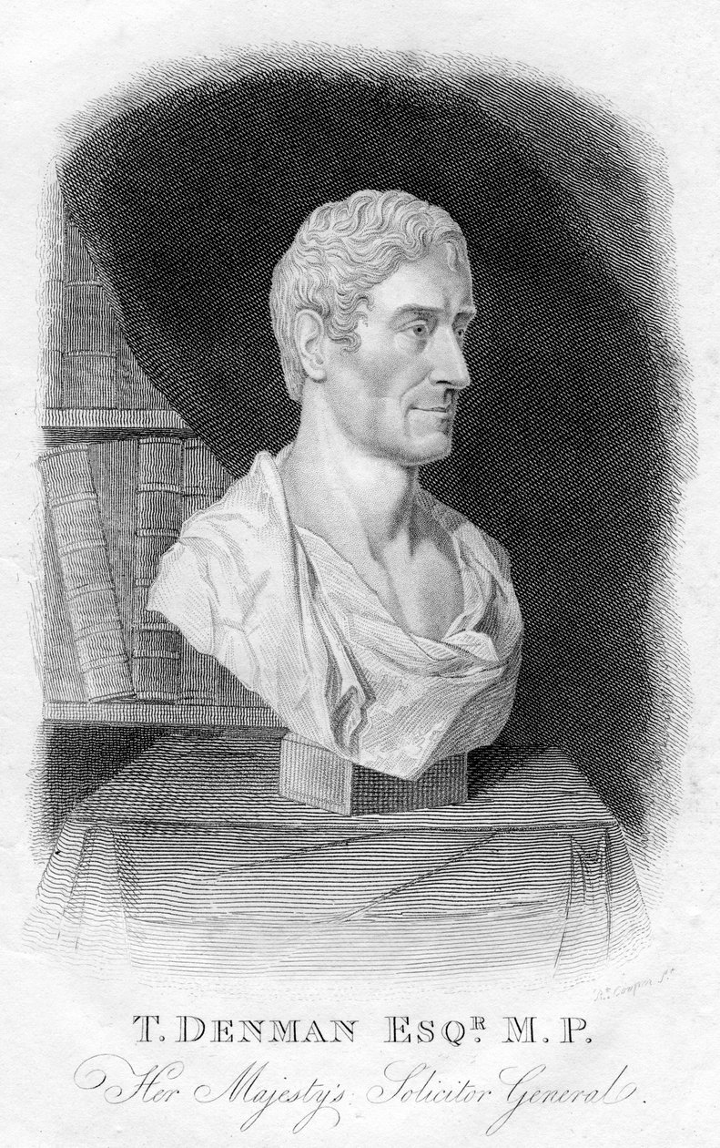 T. Denman, Generalstaatsanwalt Ihrer Majestät, 1820 von Robert Cooper