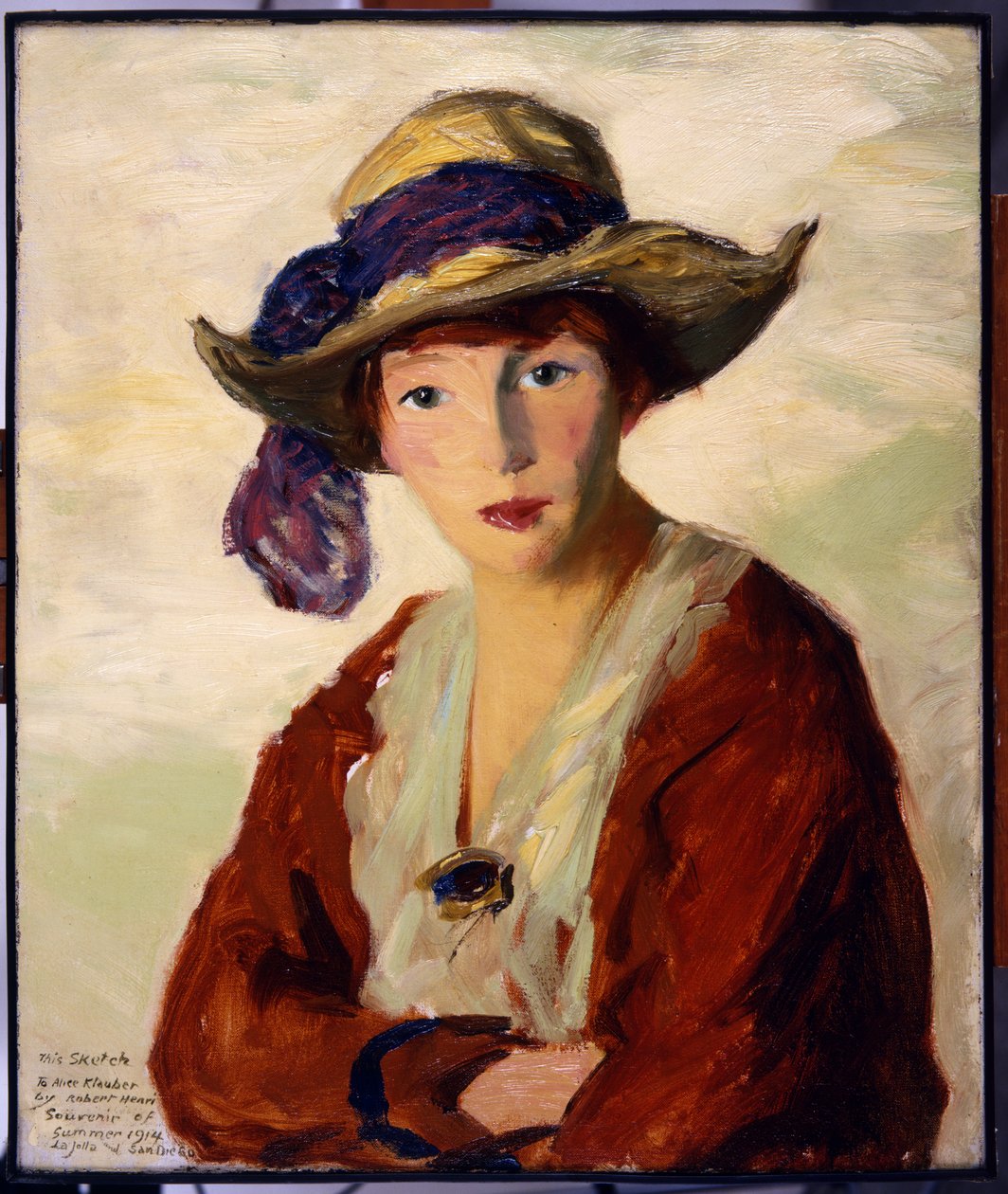 Porträt von Mrs. Robert Henri, 1914 von Robert Cozad Henri