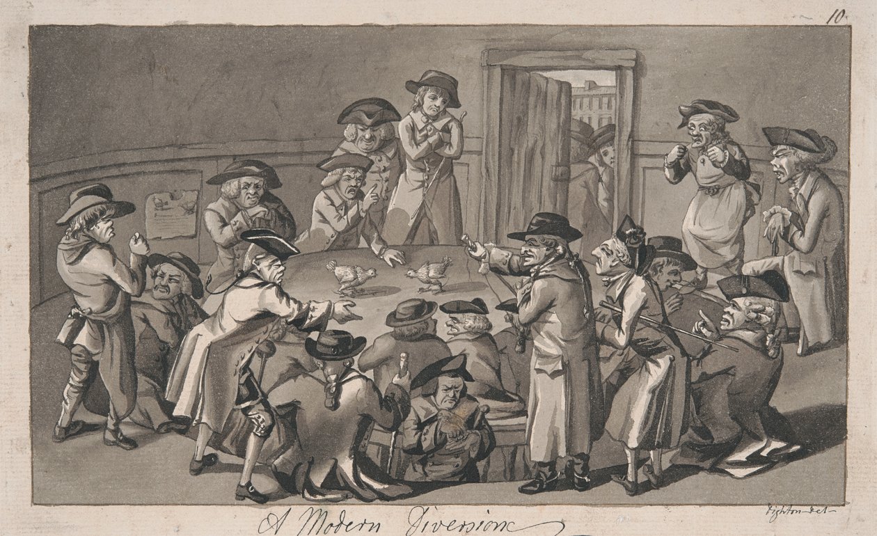 Eine moderne Ablenkung von Robert Dighton