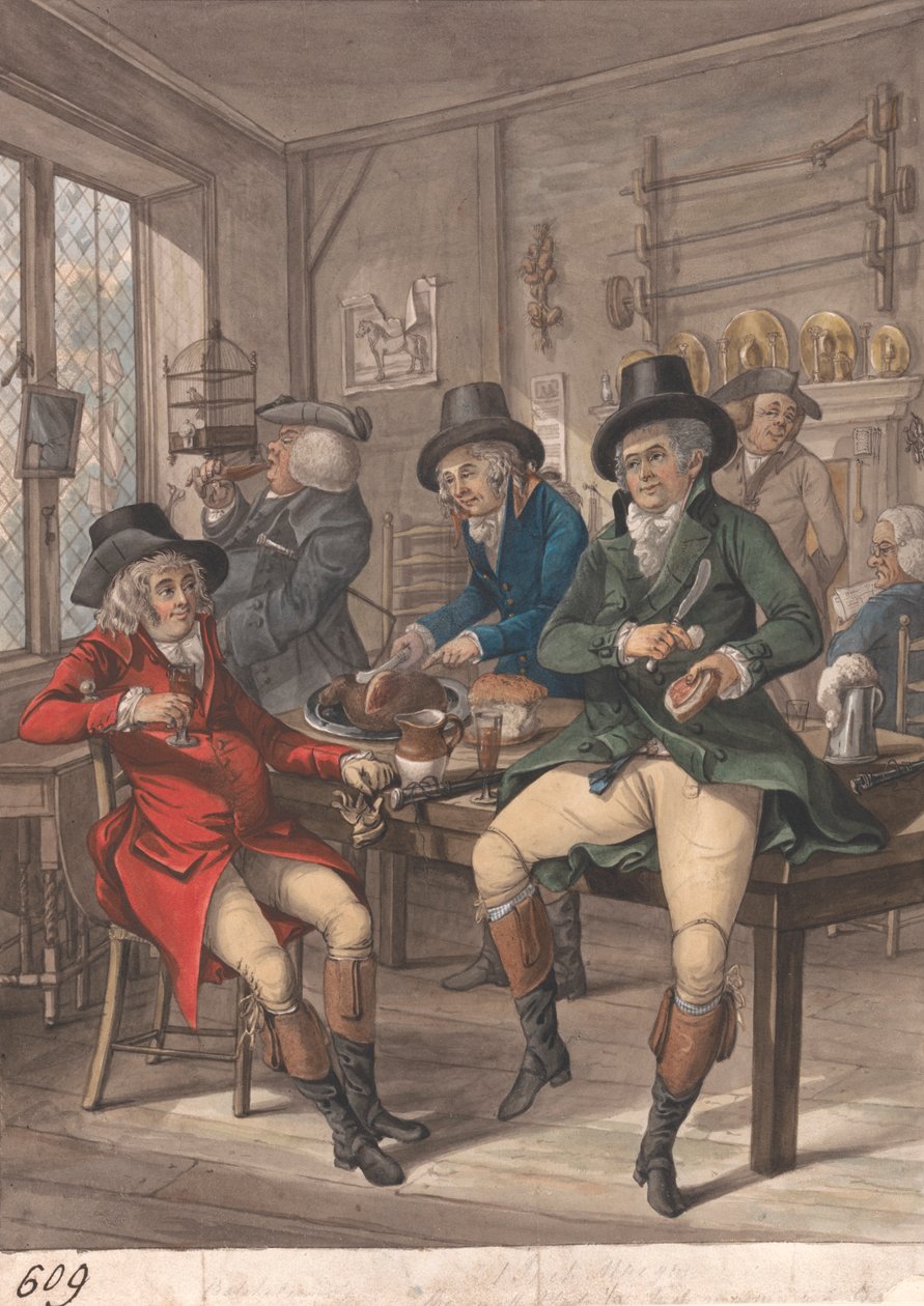 Bachelor's Hall von Robert Dighton: hochwertiger Kunstdruck
