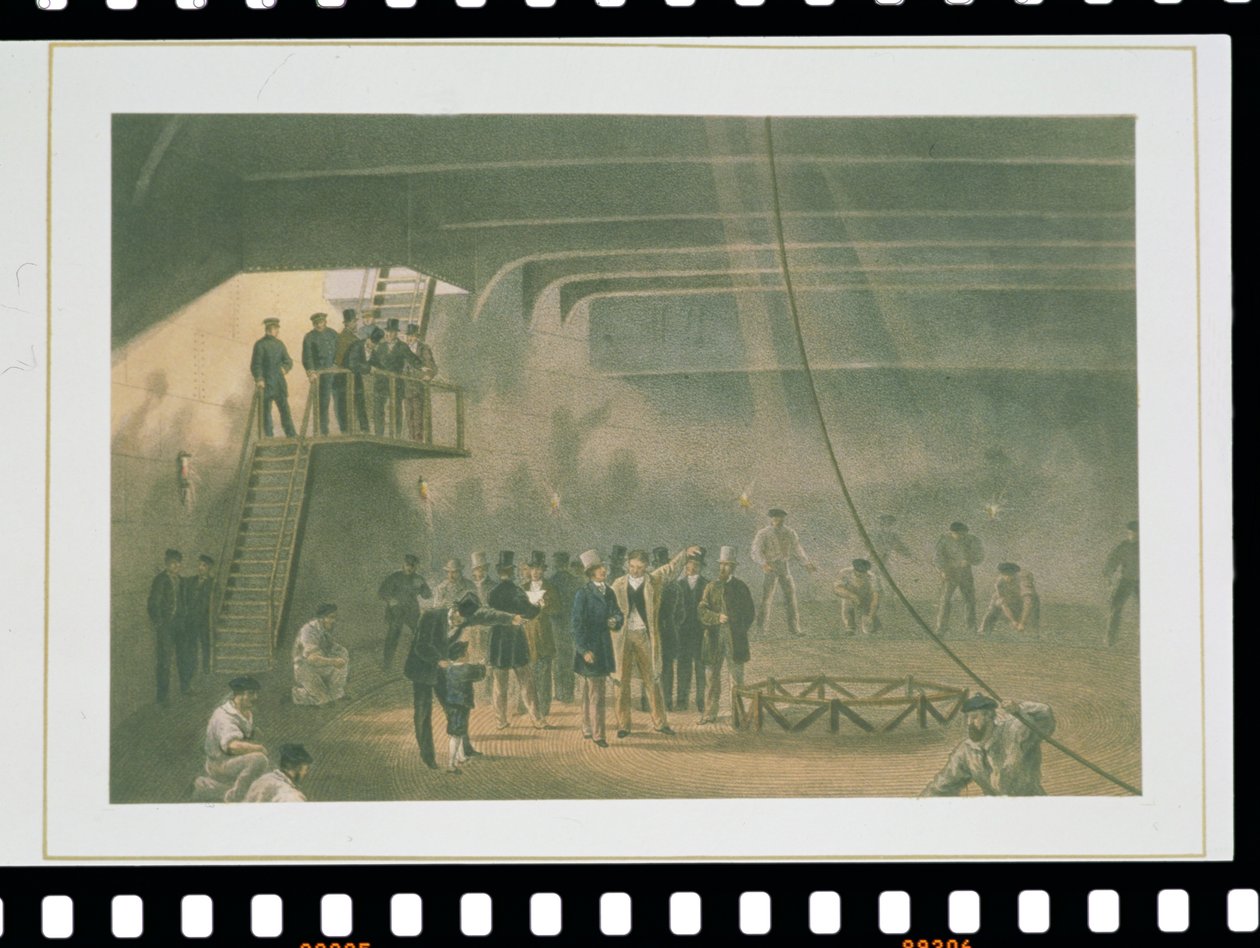 Besuch des Prinzen von Wales auf der SS Great Eastern in Sheerness, 24. Mai von Robert Dudley