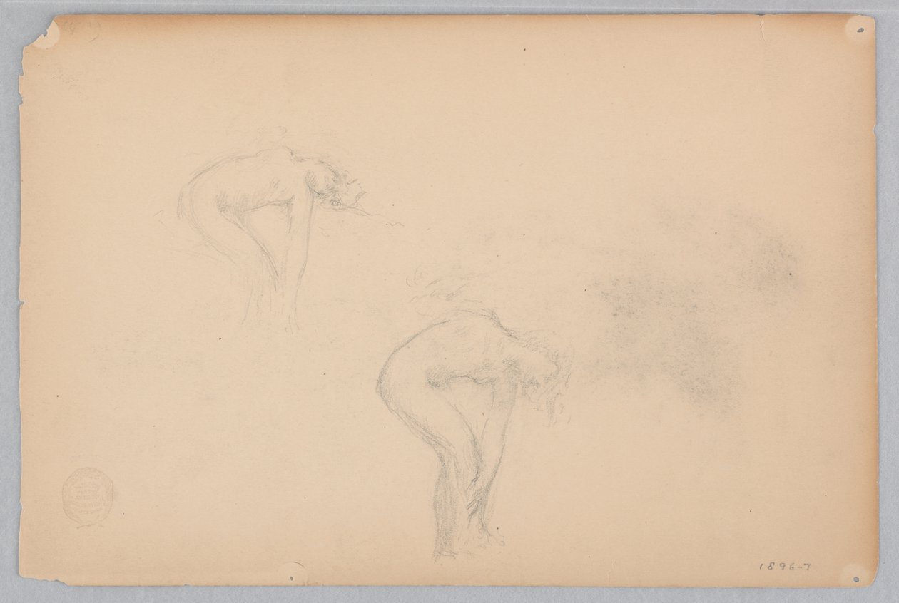 Studie für eine tanzende Frau, „Stimmungen zur Musik“, Mendelssohn Glee Club, New York, NY von Robert Frederick Blum