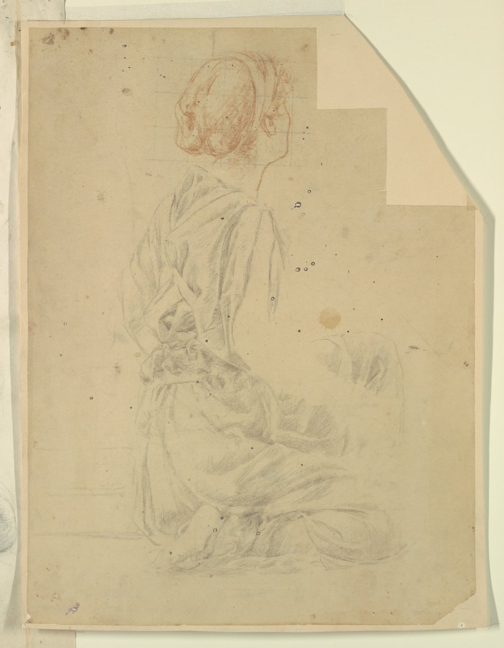 Studie für eine sitzende Frau, „Vintage Festival,“ Mendelssohn Glee Club, New York, NY von Robert Frederick Blum