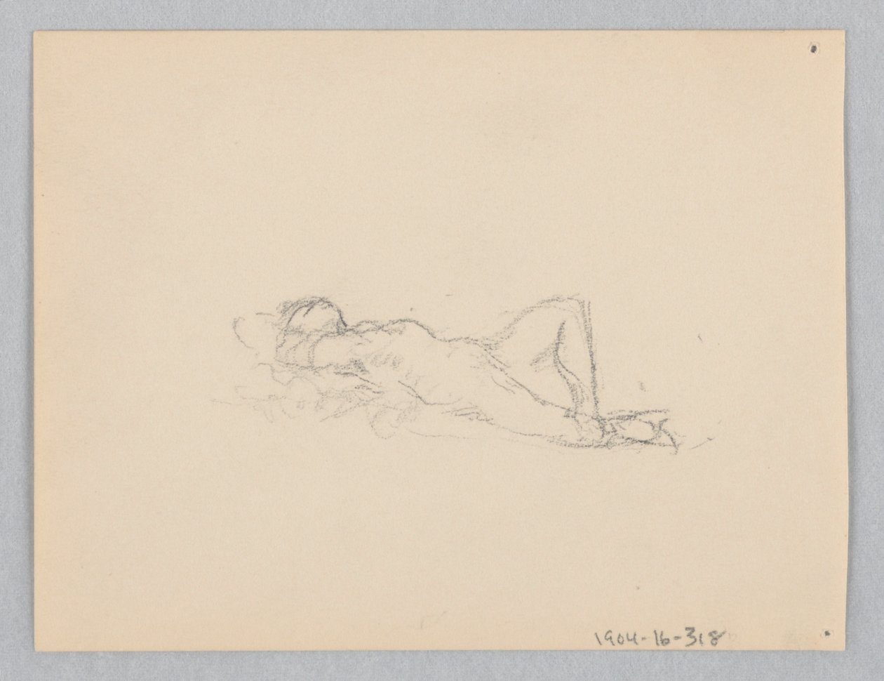 Studie für eine Frau, „Stimmungen zur Musik“, Mendelssohn Glee Club, New York, NY von Robert Frederick Blum