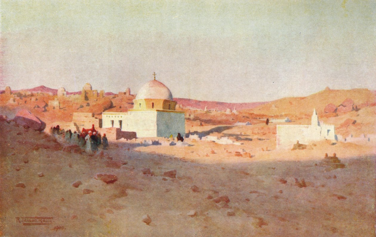 Kufisches Friedhof, Assuan, um 1880, 1904 von Robert George Talbot Kelly