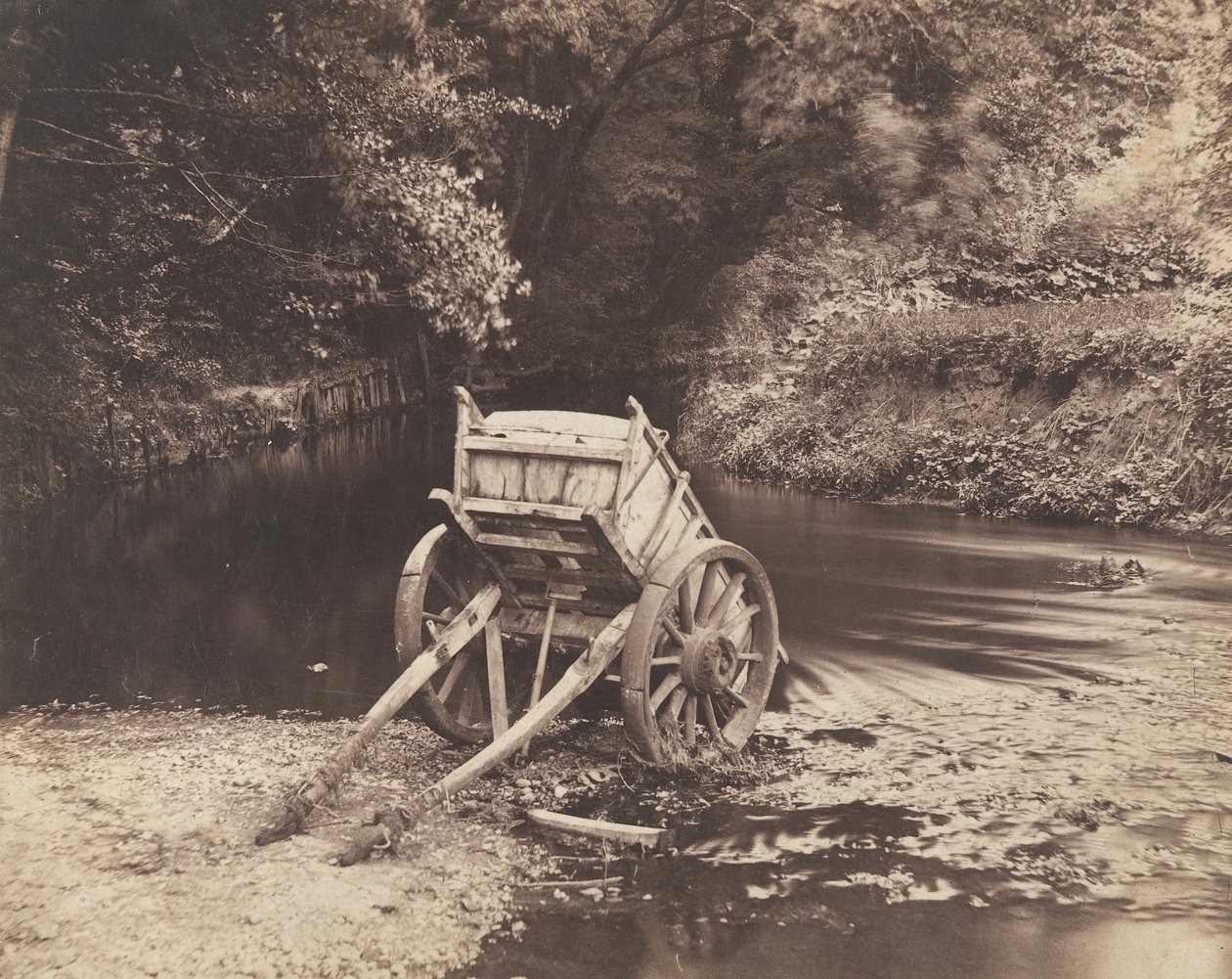Im Tal des Mole, 1855 von Robert Howlett: Kunstdruck kaufen