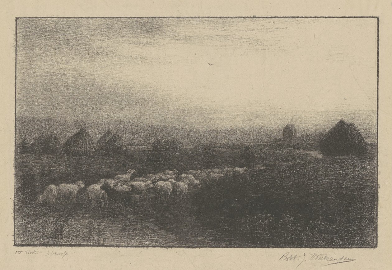 Die Rückkehr der Herde von Robert J. Wickenden