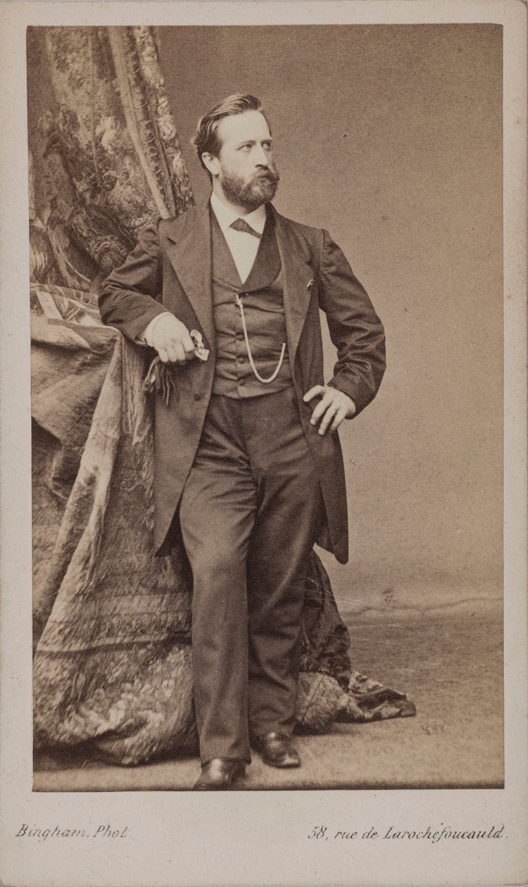 Porträt des Malers Ludwig Knaus 1829-1910 von Robert Jefferson Bingham
