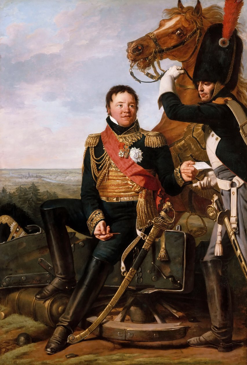 Porträt von Frédéric Henri Walther 1761-1813 von Robert Lefevre