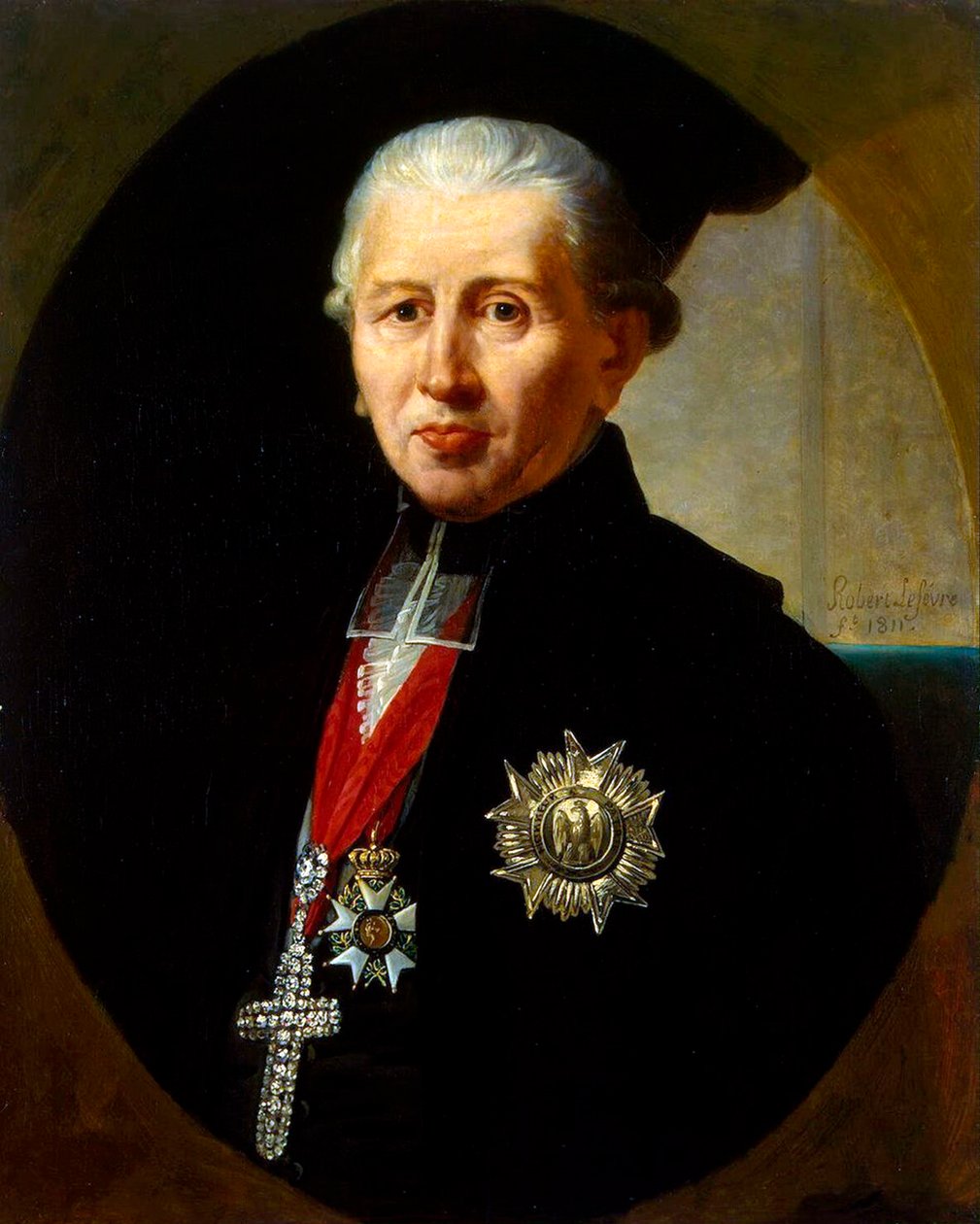 Porträt von Karl Theodor von Dalberg von Robert Lefevre