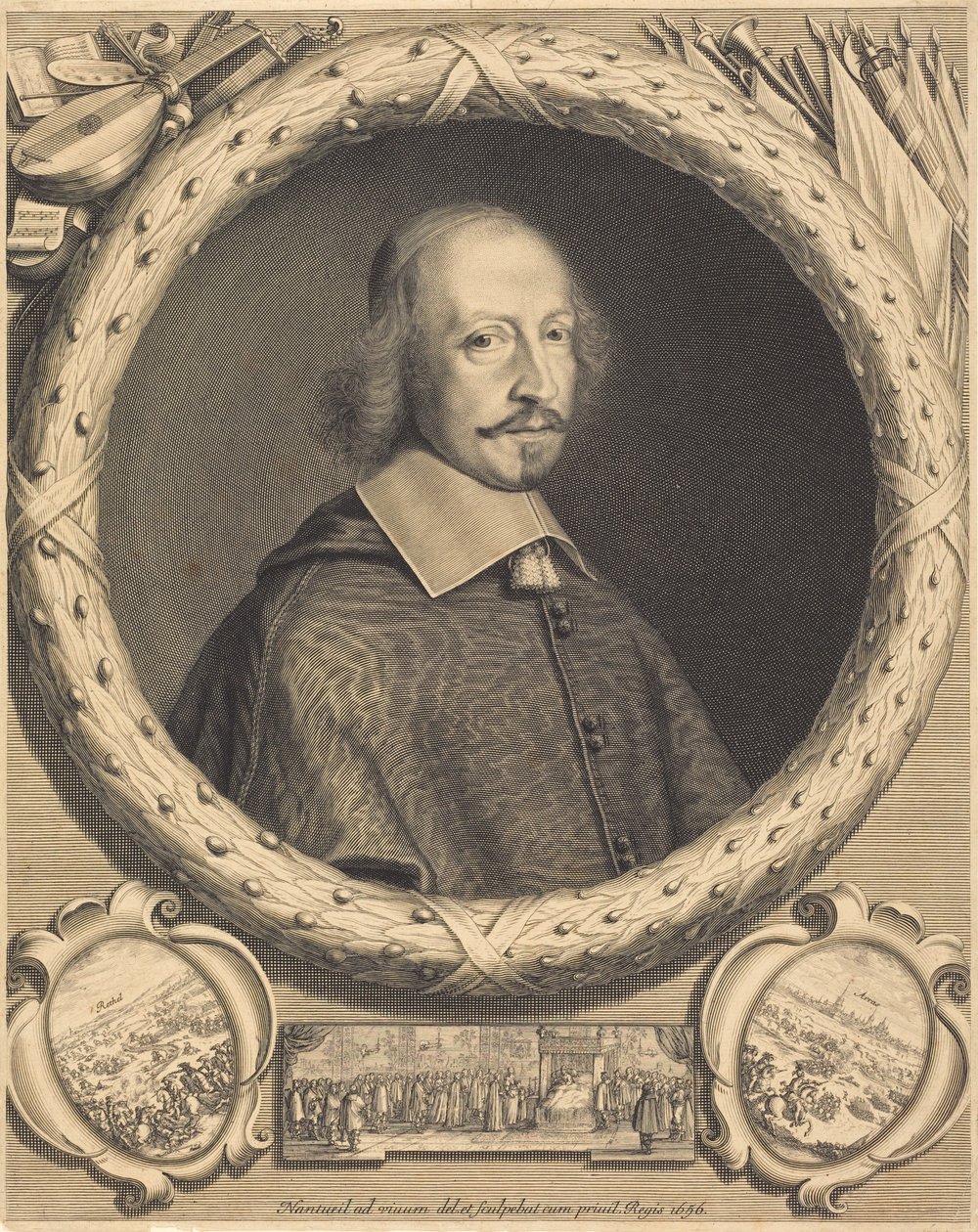 Kardinal Jules Mazarin von Robert Nanteuil