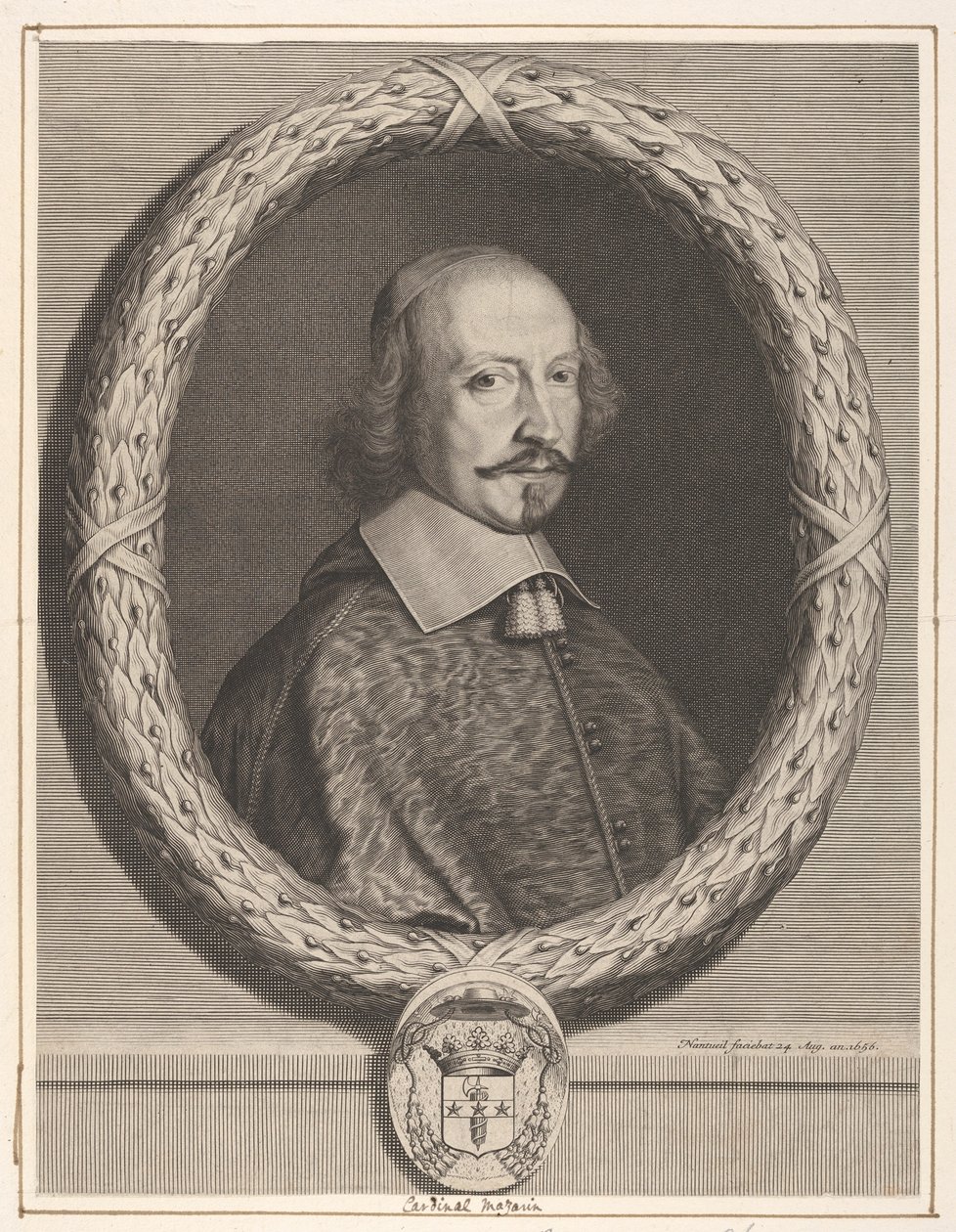 Kardinal Jules Mazarin von Robert Nanteuil