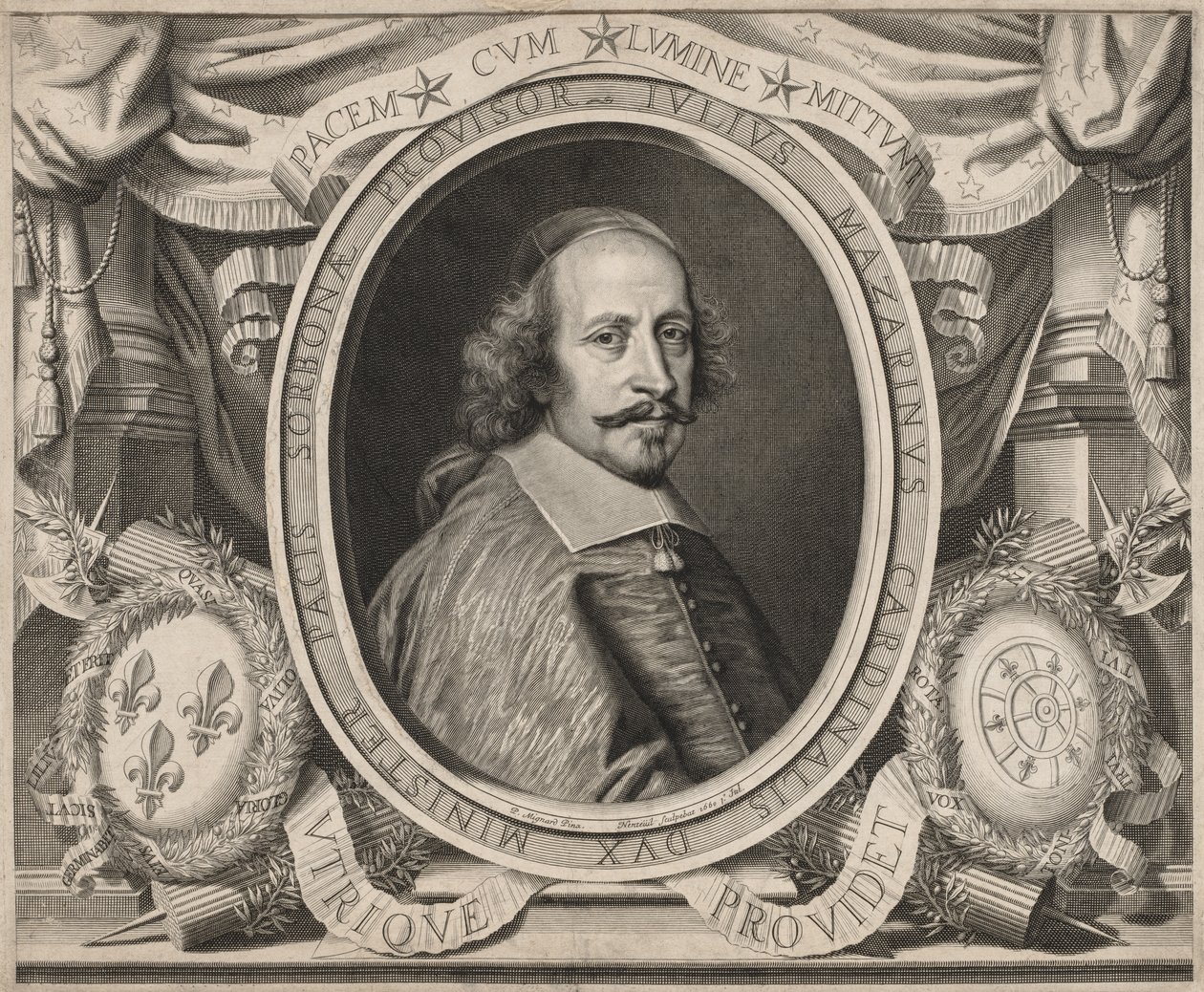 Kardinal Mazarin, 1660 von Robert Nanteuil