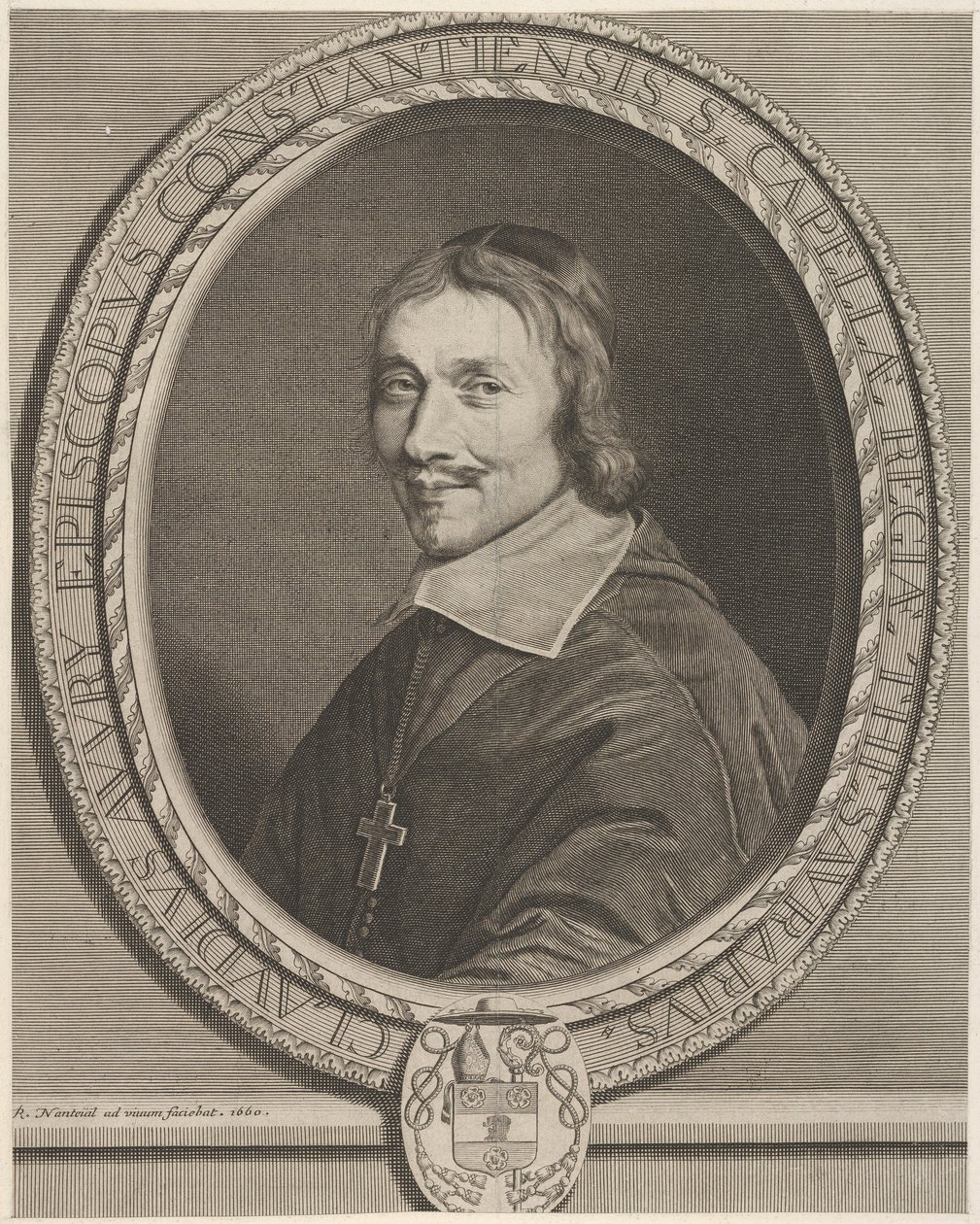 Claude Auvry, 1660 von Robert Nanteuil