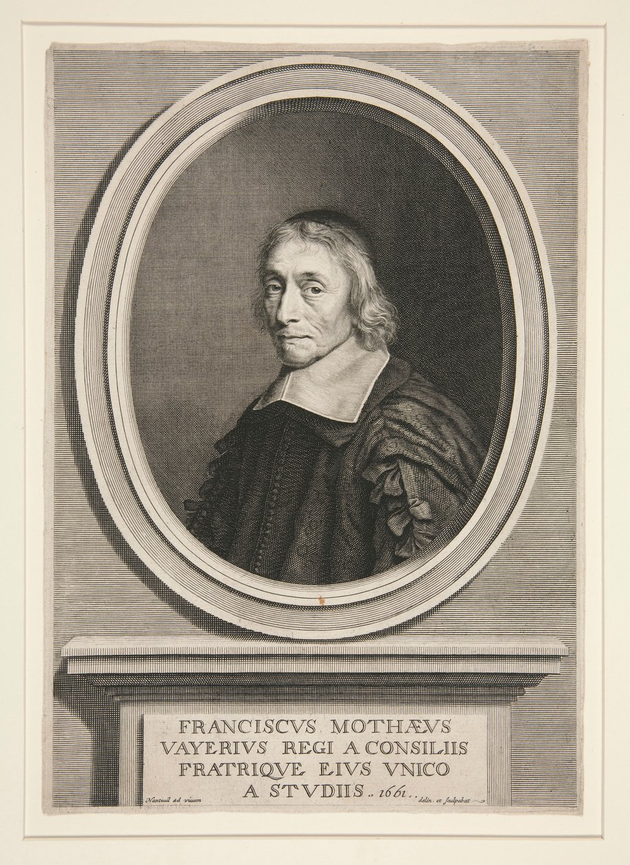 François de la Mothe-Le Vayer, Berater von Robert Nanteuil