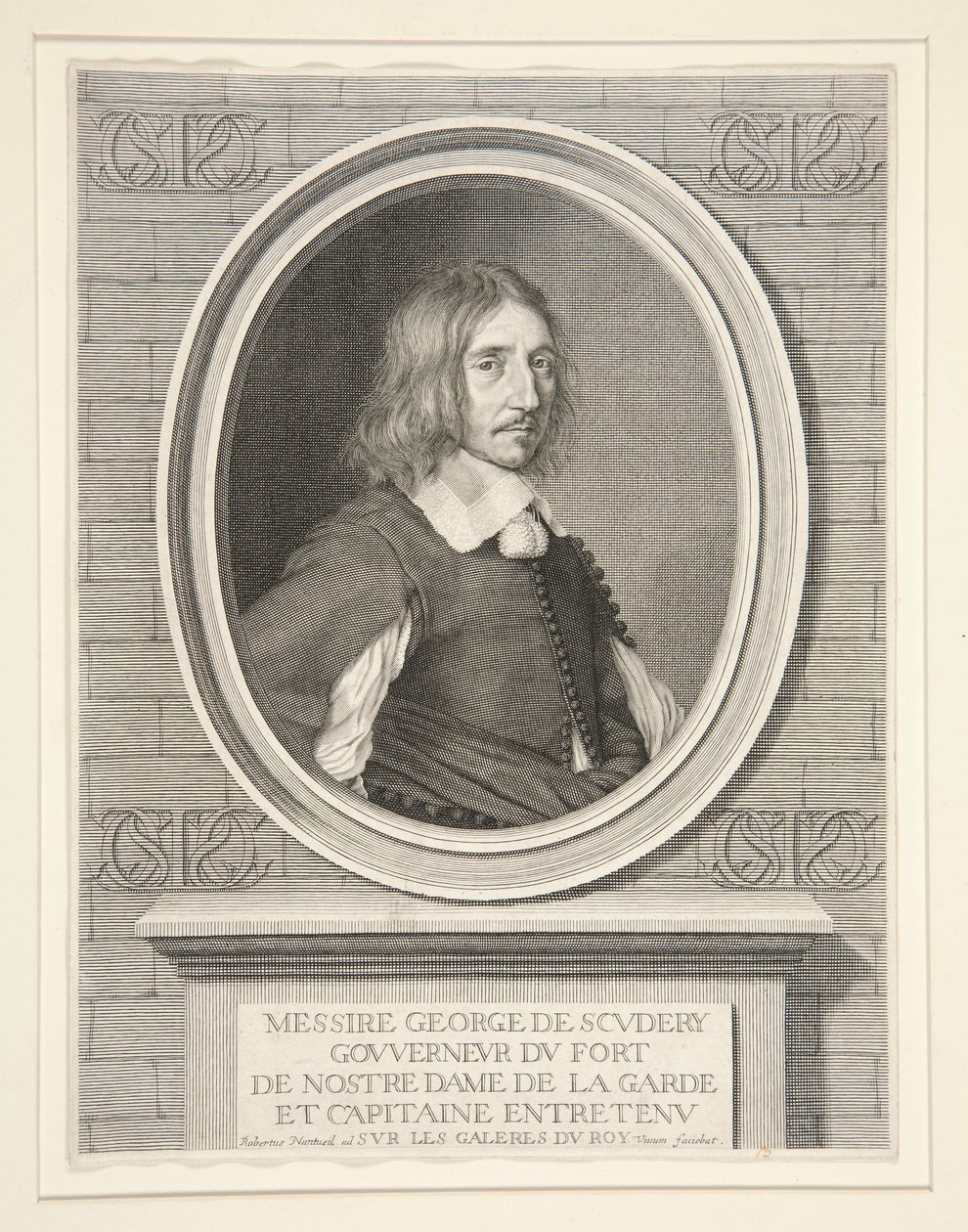 Georges de Scudéry, Autor, Mitglied der Akademie (1601-1668) von Robert Nanteuil
