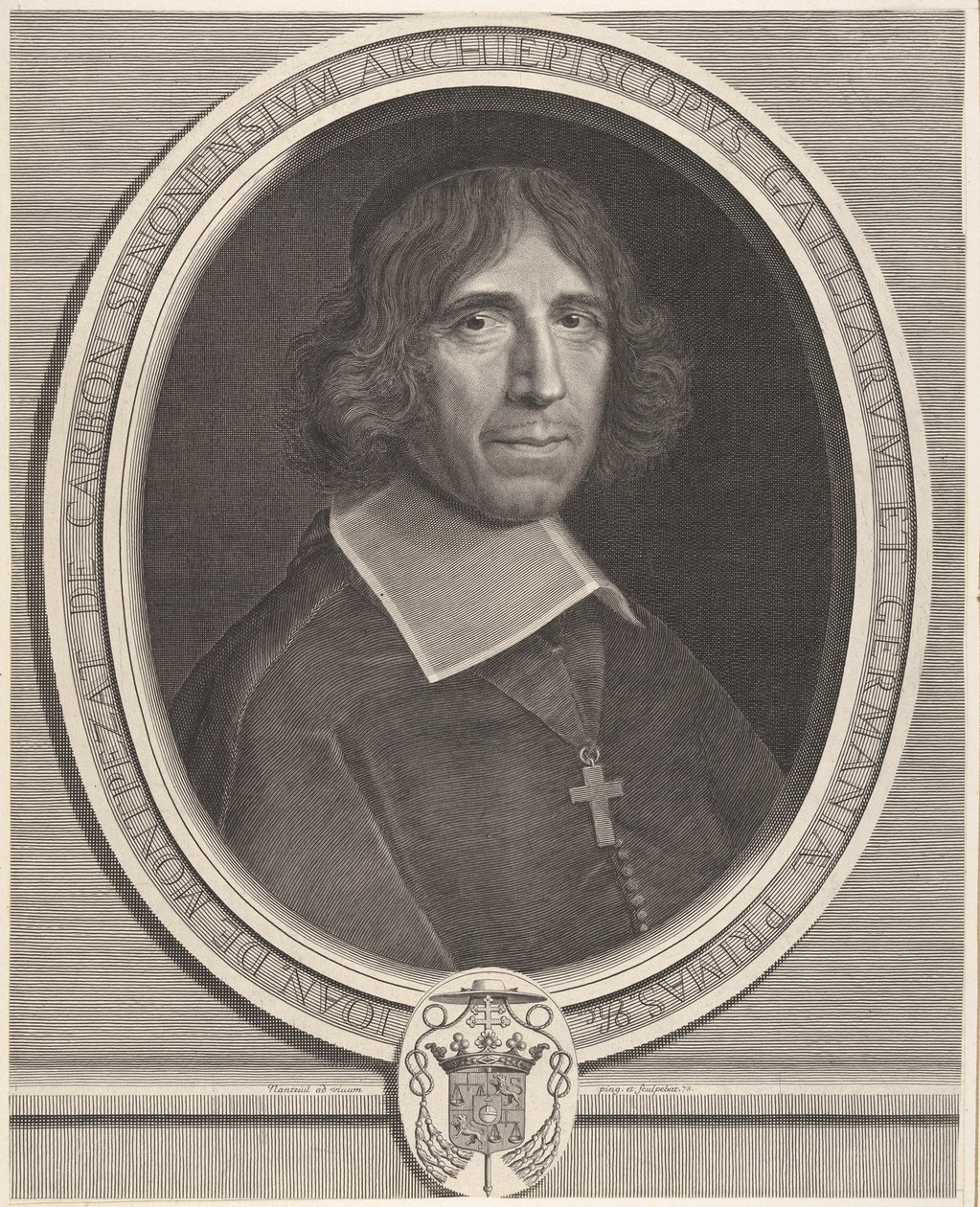 Jean de Montpezat de Carbon, ca. 1673 von Robert Nanteuil