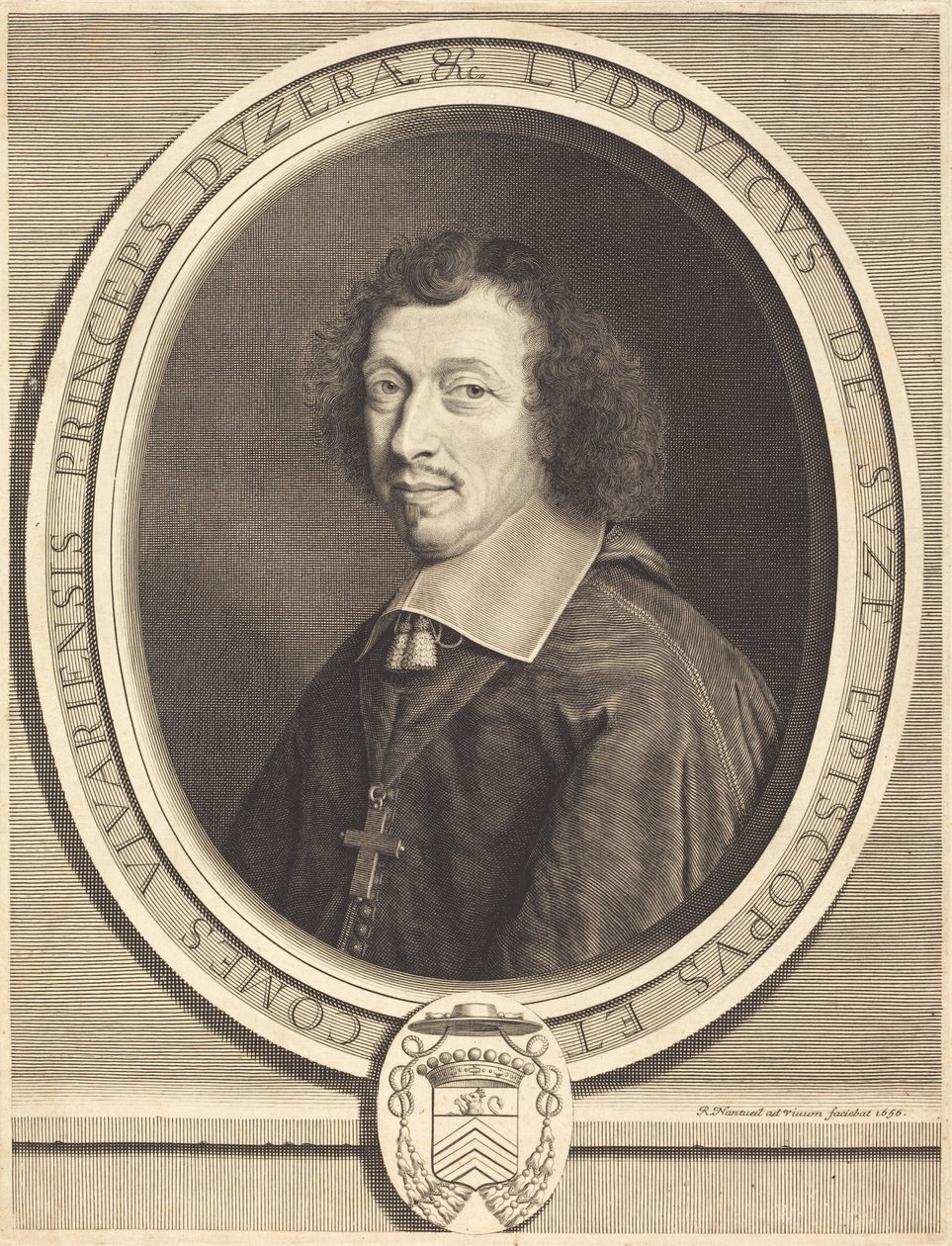 Louis-Francois de La Baume de Suze von Robert Nanteuil