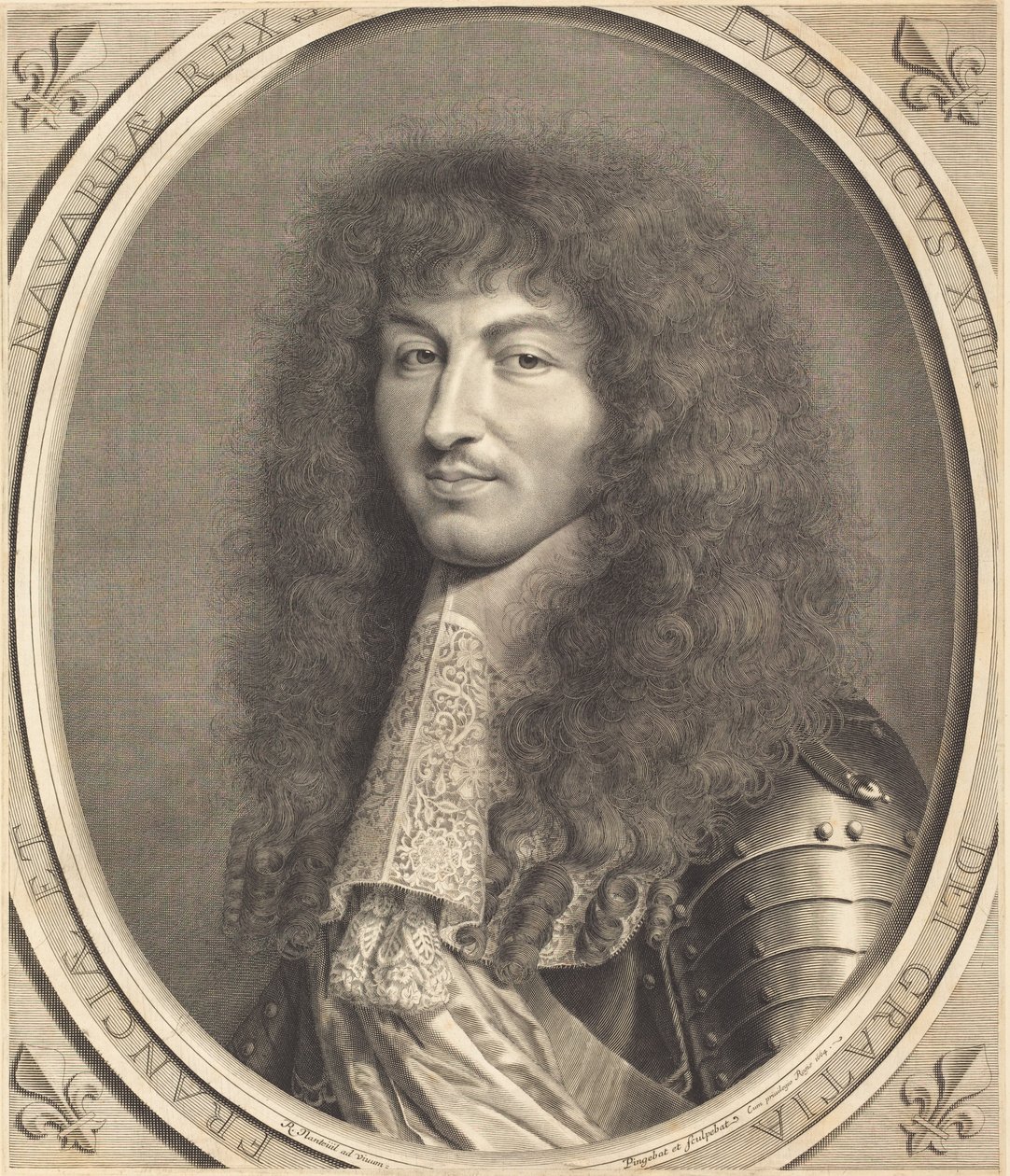 Ludwig XIV. von Robert Nanteuil