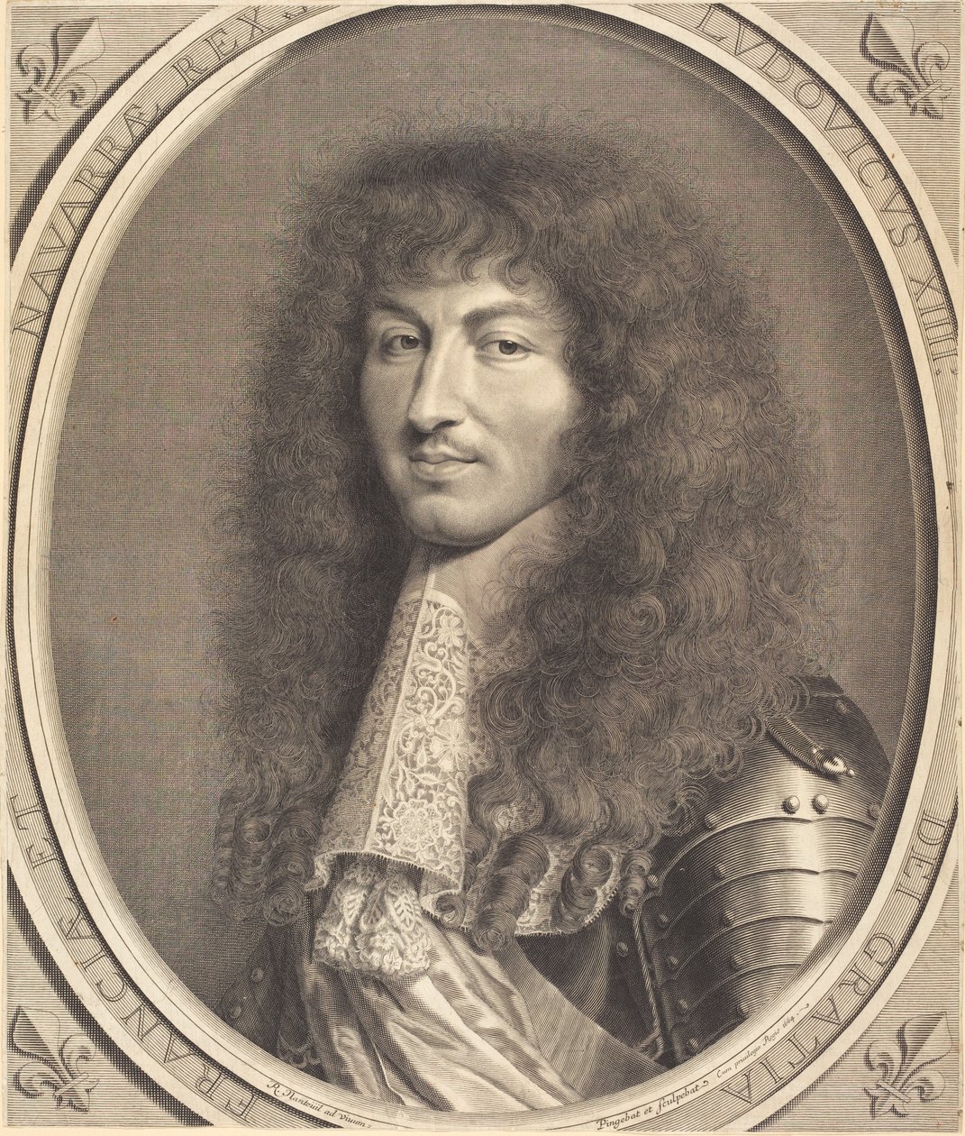 Ludwig XIV. von Robert Nanteuil